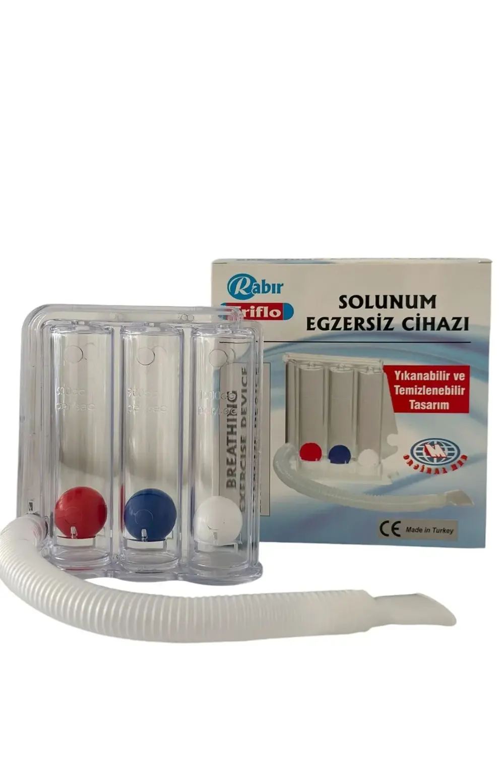 Triflo – Solunum Egzersiz Cihazı – 3 Toplu Triflo – Nefes Egzersi