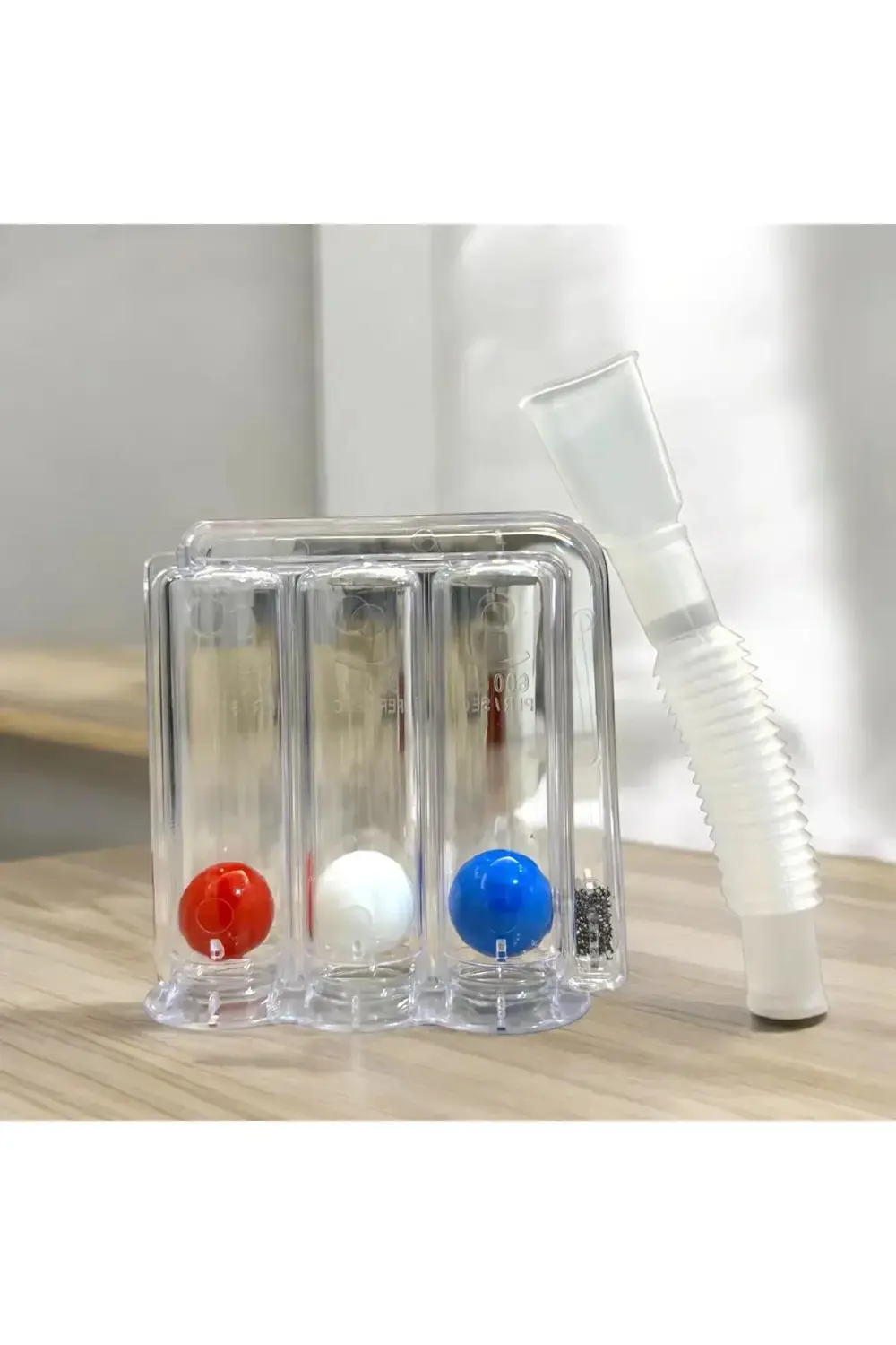 Triflo Solunum Egzersiz Cihazı 3 Üfleme Topu (Nefes Egzersiz Alet