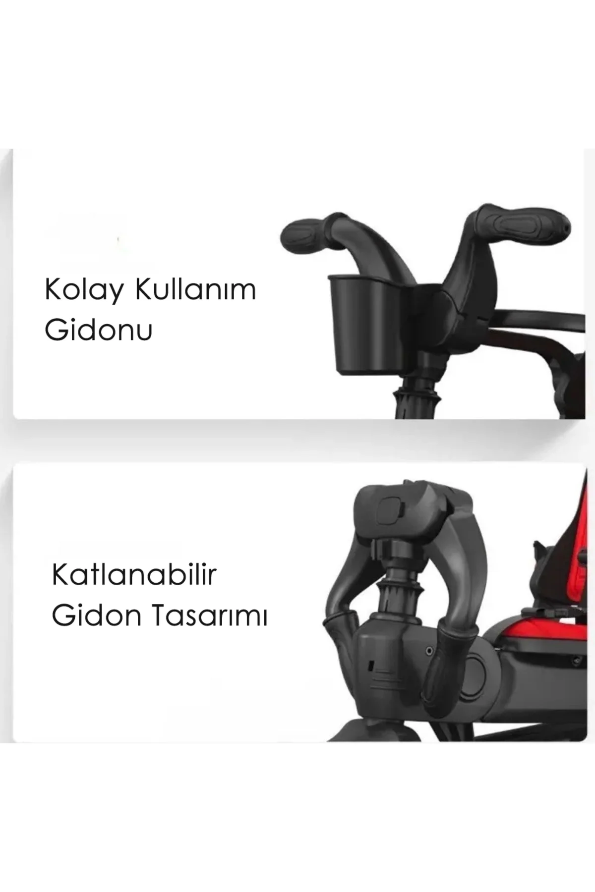 Trike Plus F3 Ebeveyn Kontrollü Katlanabilir Bisiklet Yeşil