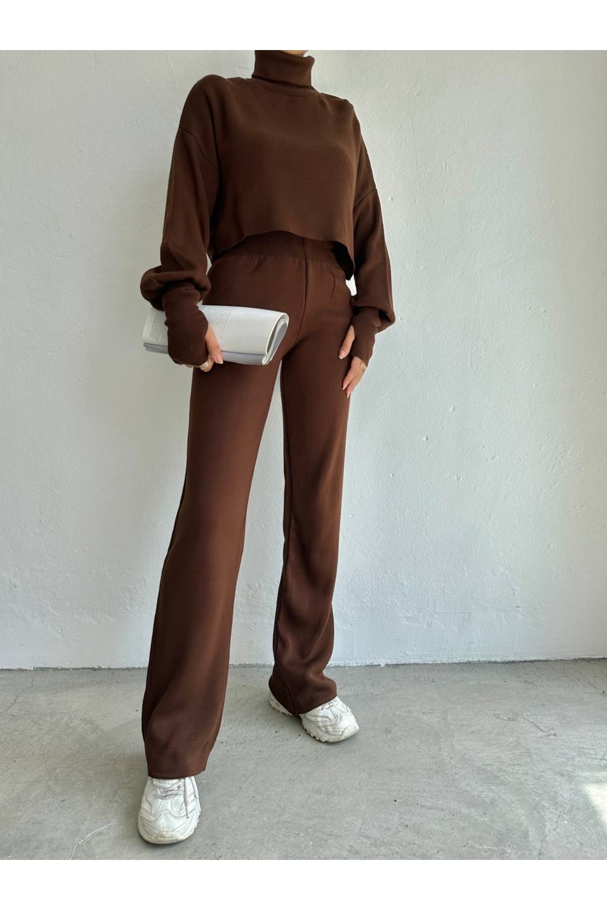 Aseres Triko Takım Parmak Geçmeli