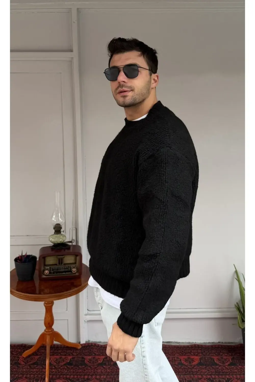 Triko Yumoş Oversize Kazak