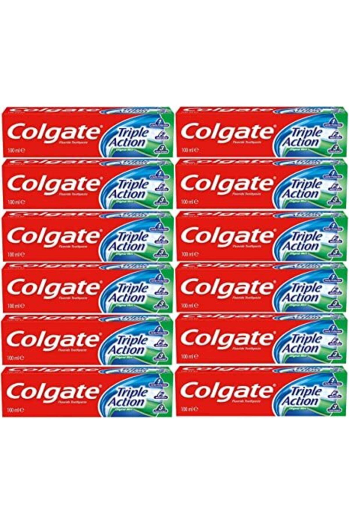Triple Action Diş Macunu 50 Ml 12'li