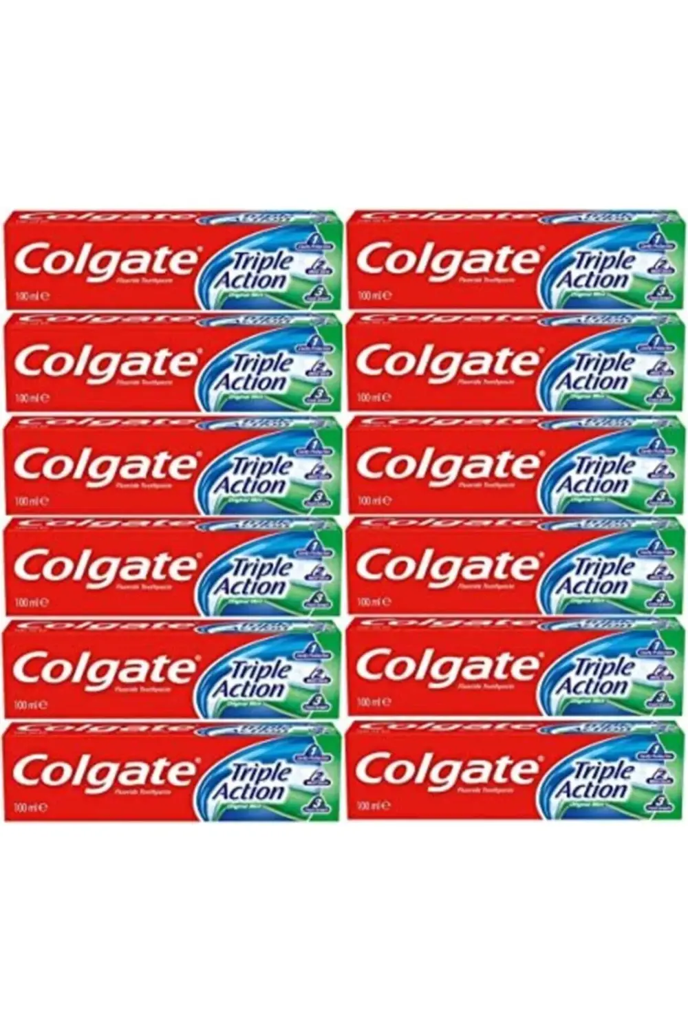 Triple Action Diş Macunu 50 Ml 12'li