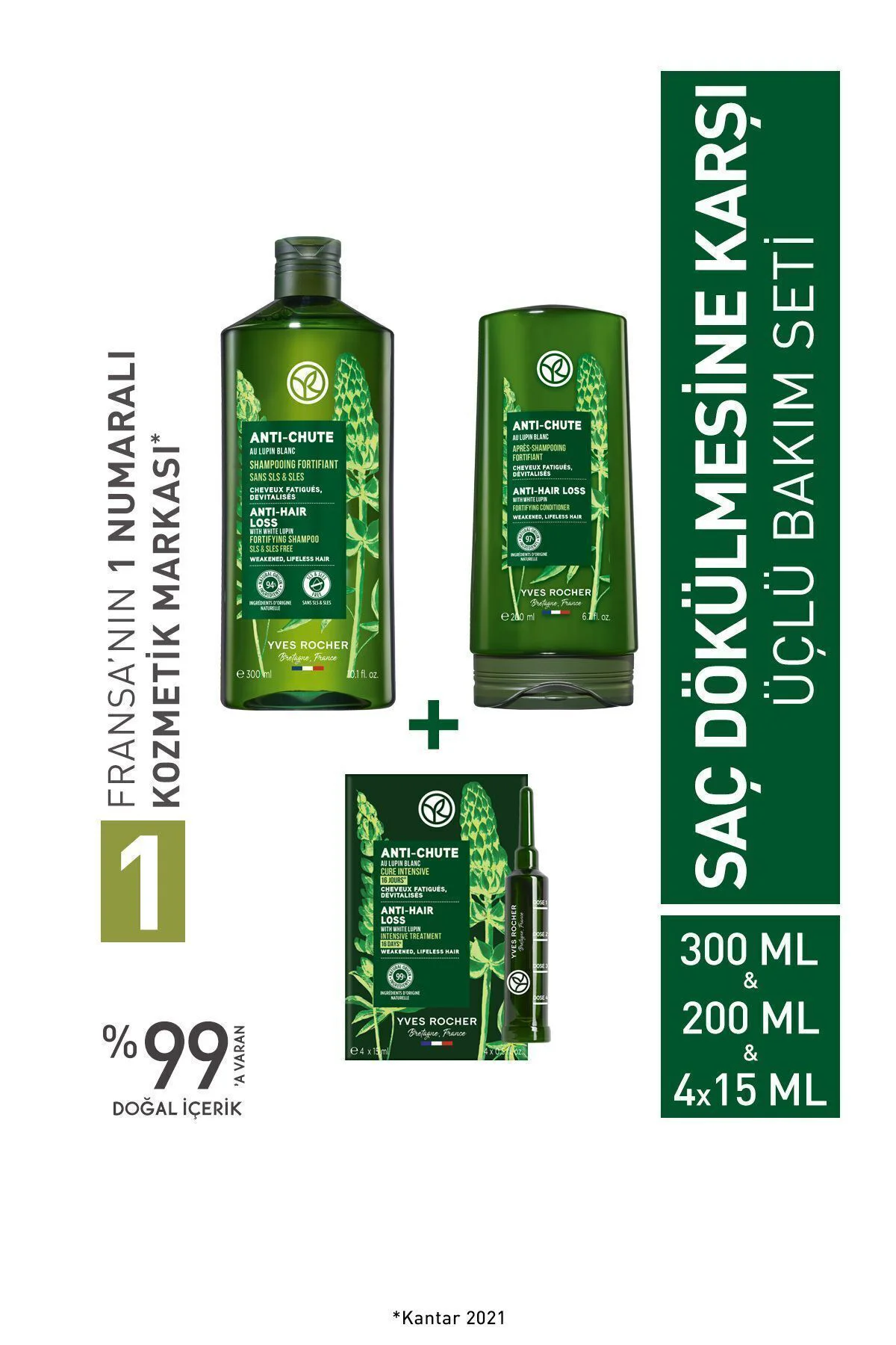 Triple Care Set for Hair Loss