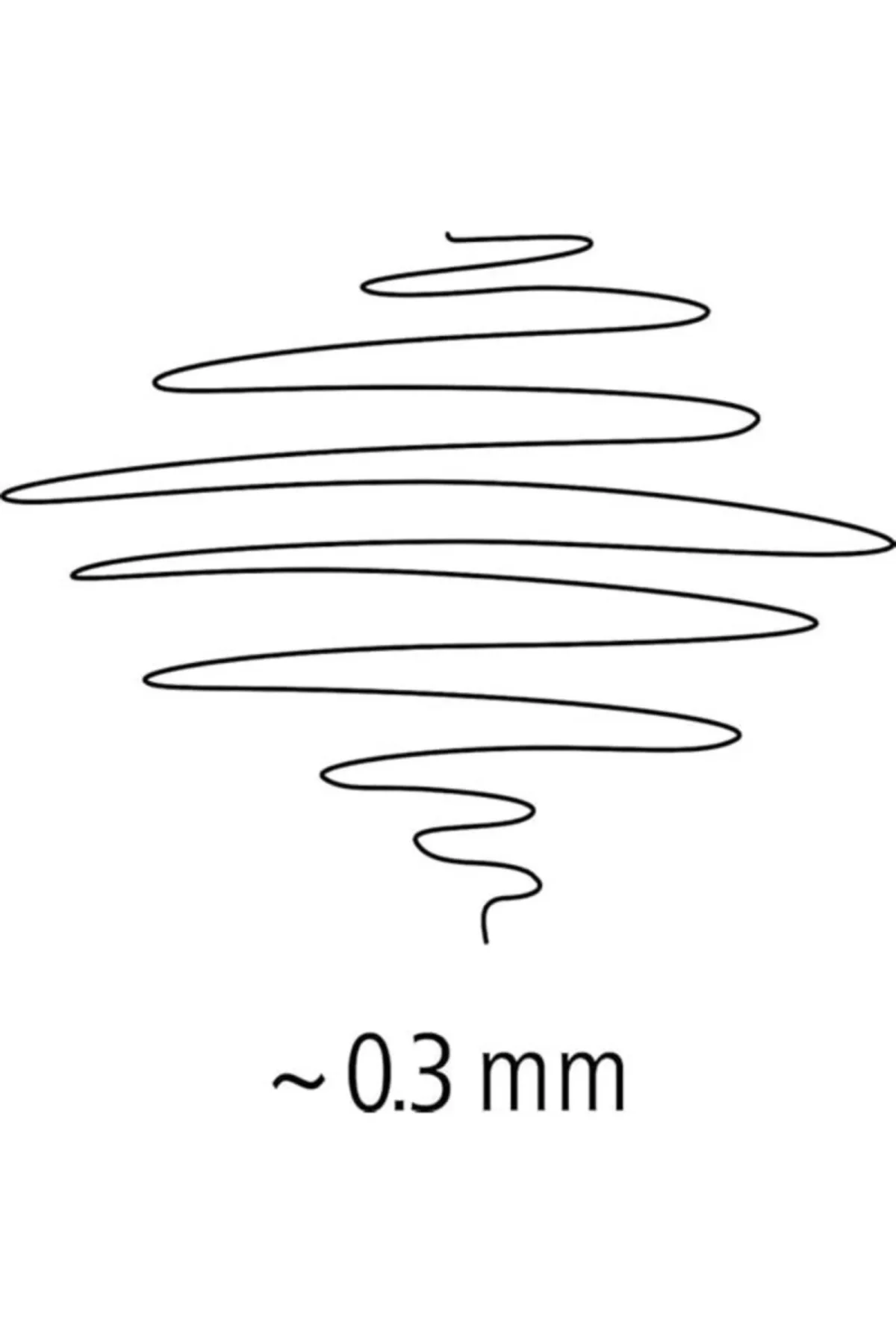 Triplus 0.3 mm Fineliner 4'lü Blister Set (334 3 Mavi, 334 2 Kırmızı, 334 9 Siyah, 334 501