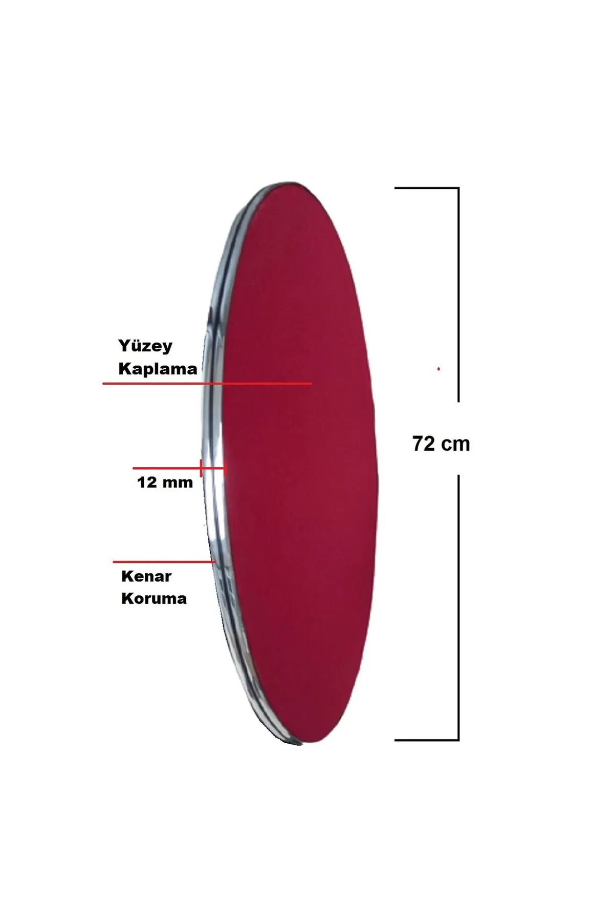 Tripod Ayaklı Klasik Dart Arkalık Stand Seti. Bordo