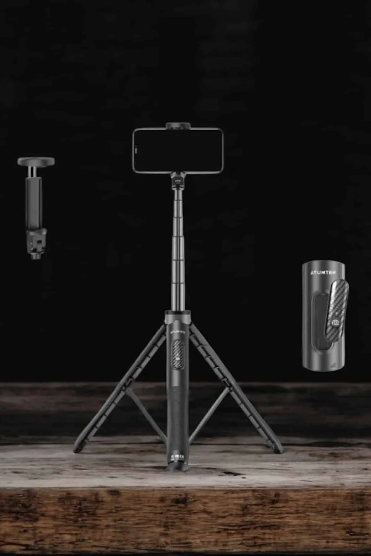 Tripod Kablosuz Bluetooth Bağlantılı Selfie Çubuğu 360 Derece Dönebilen Tripod Kablosuz Bluetooth Bağlantılı Selfie Çubuğu 360 Derece Dönebilen - Görsel 5