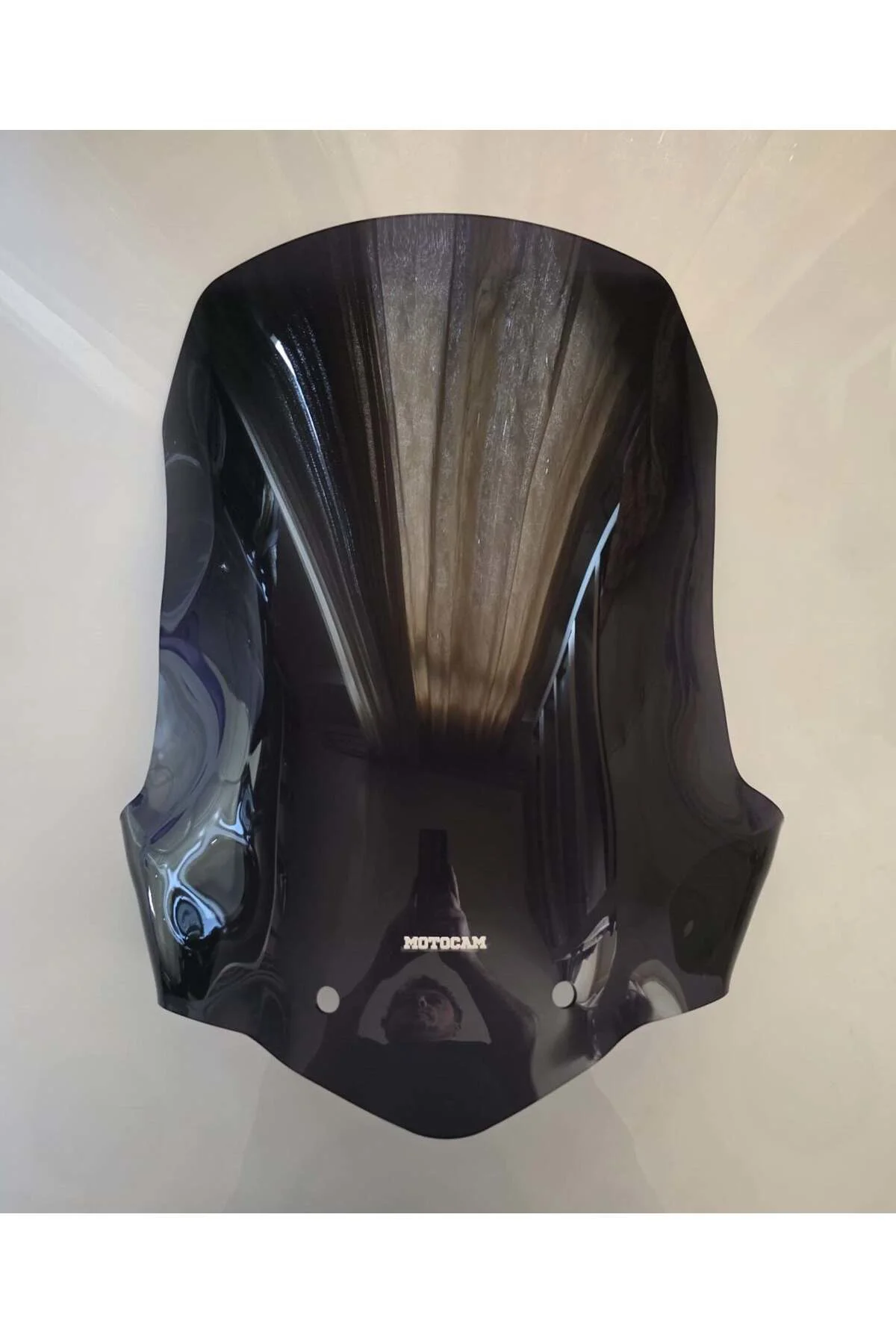 Triumph Tiger 800 XR Ön Cam 2010-2017 Model 59cm Siyah Renkli 4mm