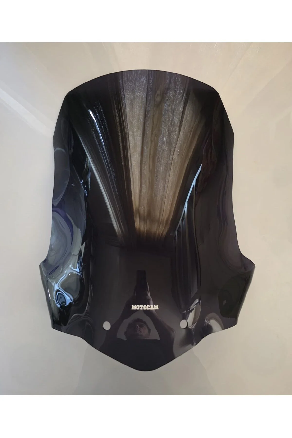 Triumph Tiger 800 XRX Ön Cam 2010-2018 Model 59cm Siyah Renkli 4mm