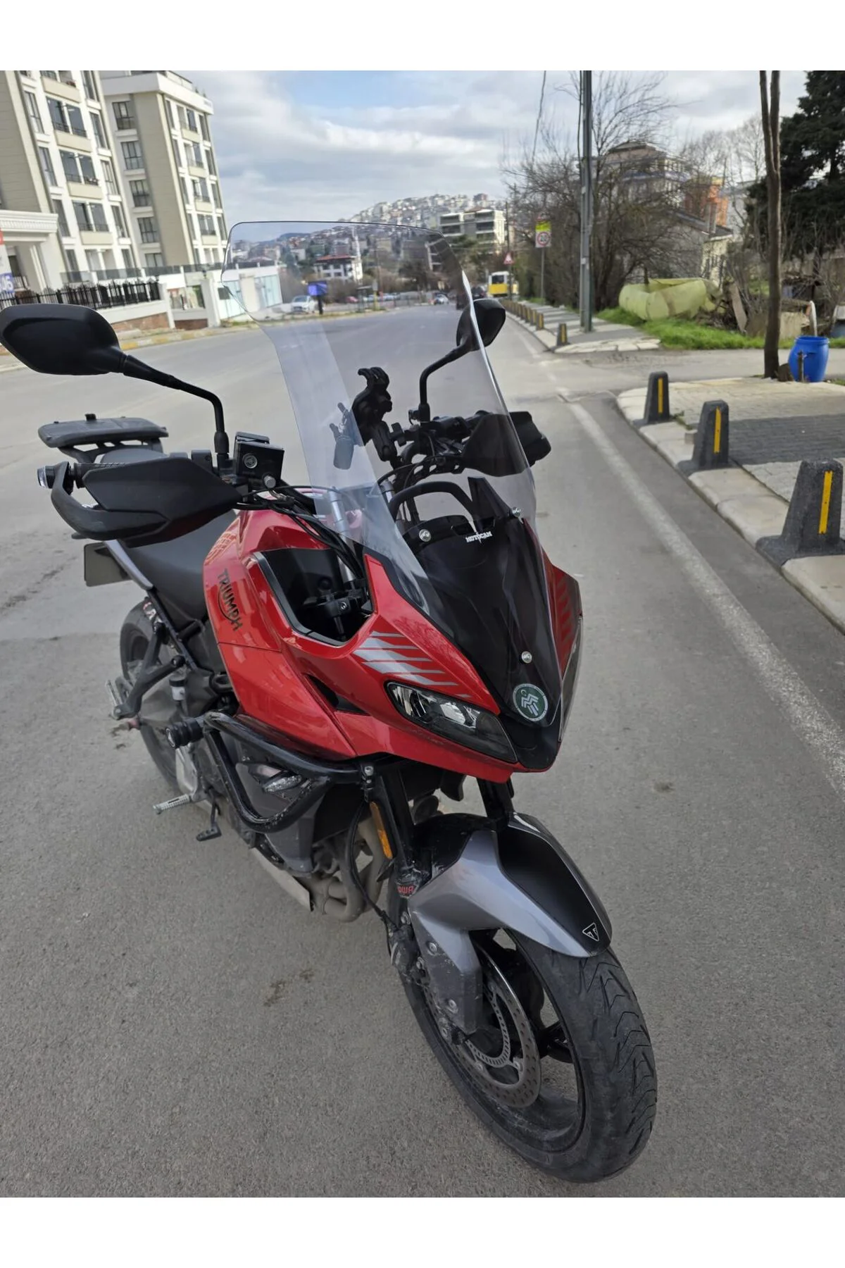 Trıumph Tiger Sport 660 Ön Cam 2022-2026 Model 73cm Füme Renkli 4