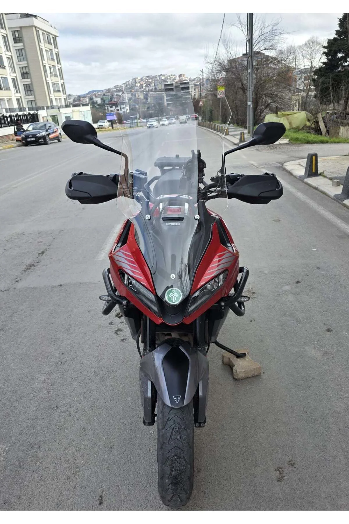 Trıumph Tiger Sport 660 Ön Cam 2022-2026 Model 73cm Şeffaf Renkli