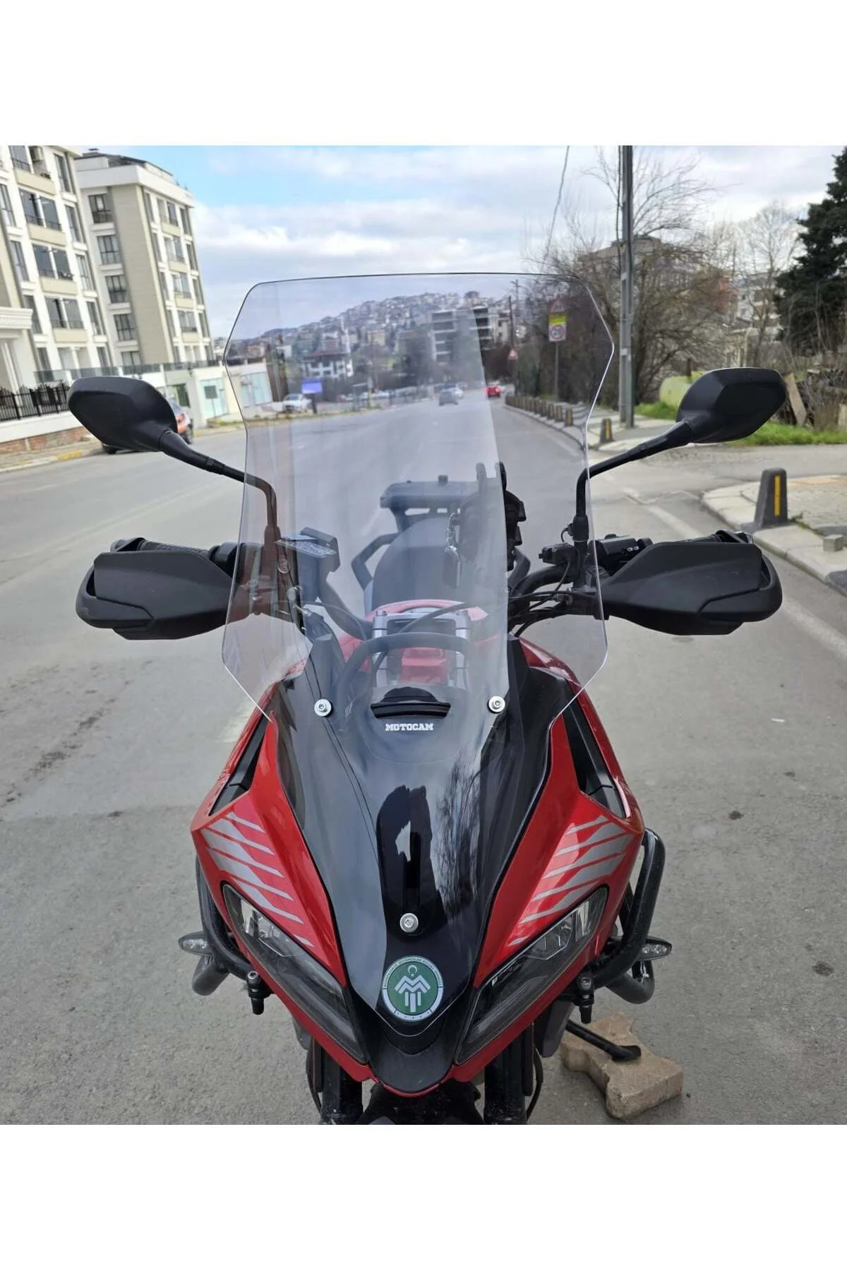 Trıumph Tiger Sport 660 Ön Cam 2022-2026 Model 73cm Füme Renkli 4