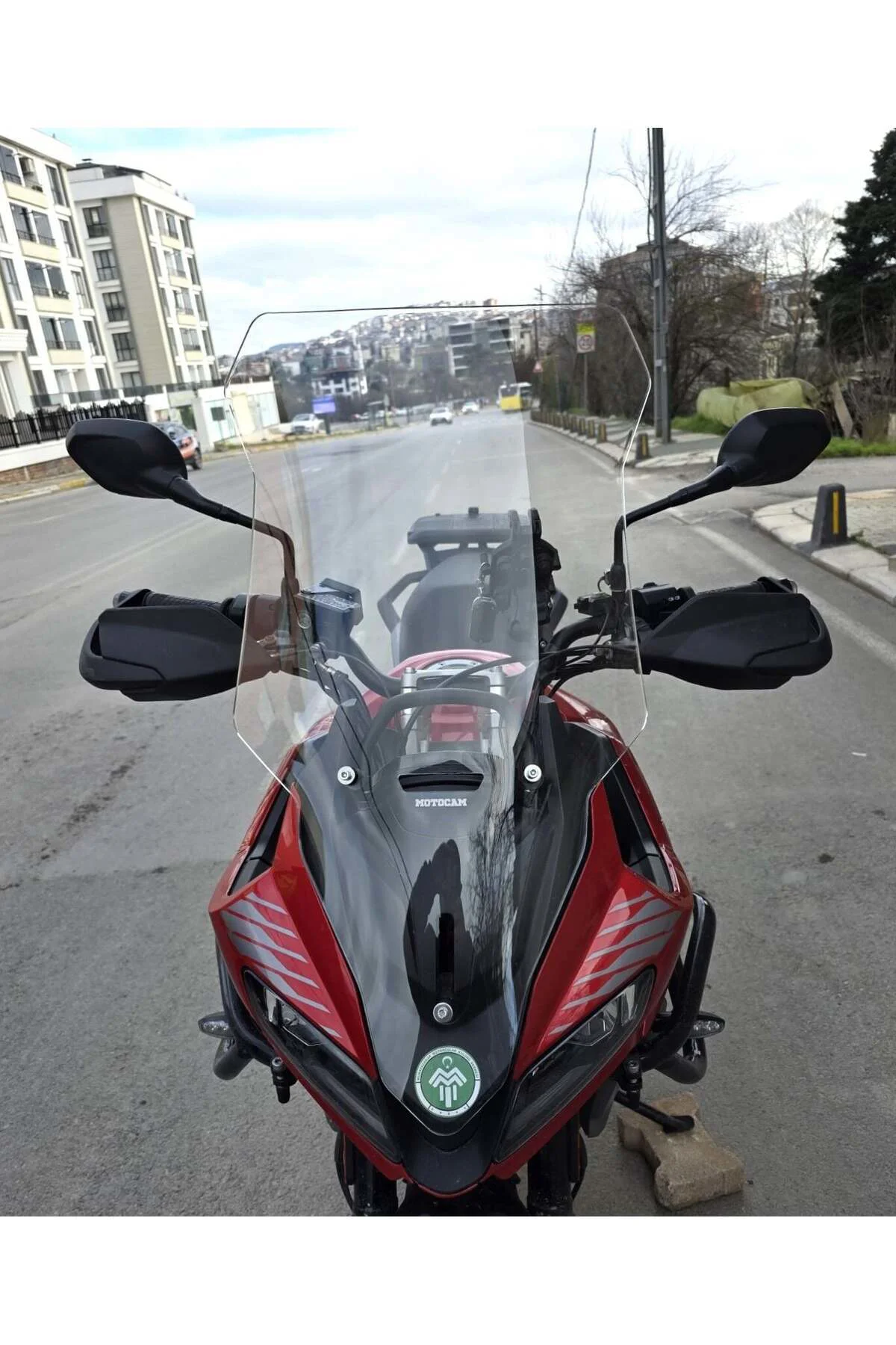 Trıumph Tiger Sport 660 Ön Cam 2022-2026 Model 73cm Şeffaf Renkli