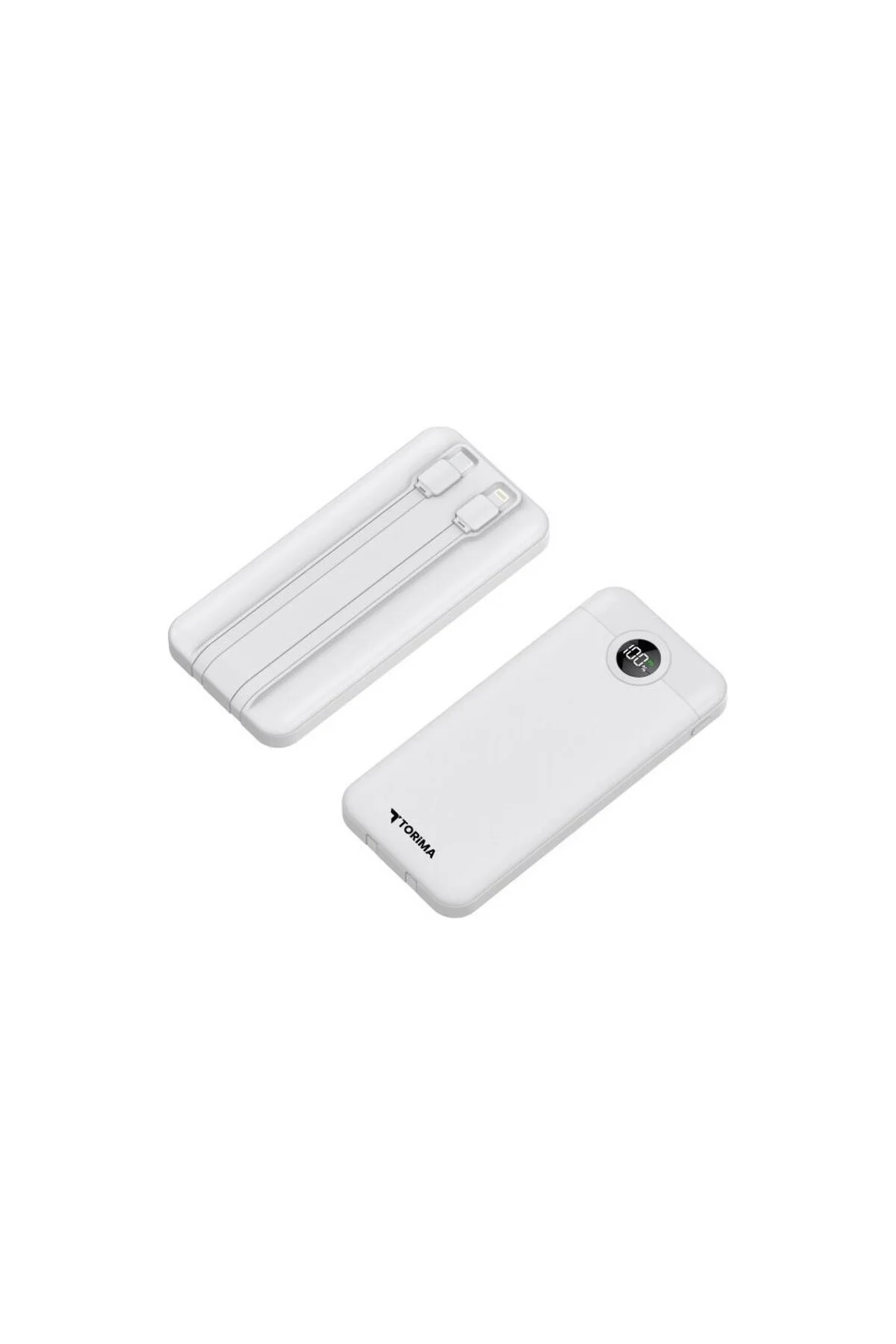 Trm-1013 10000 Mah 2 Çıkışlı 22.5w Hızlı Şarj Dijital Göstergeli 