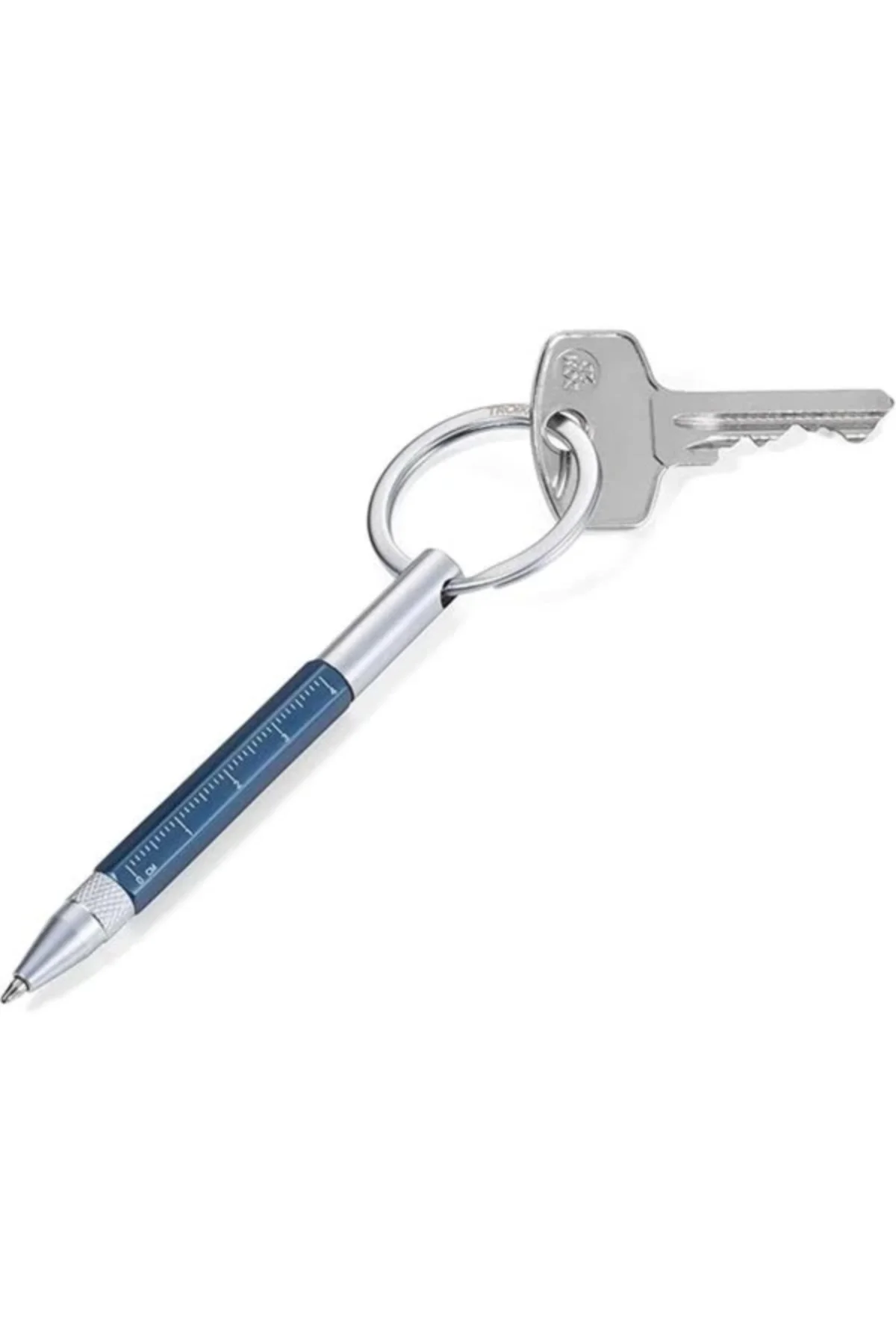 Troika Kyp25Bl Kyp25Bl Micro Construction Anahtarlık Tükenmez Kalem Mavi