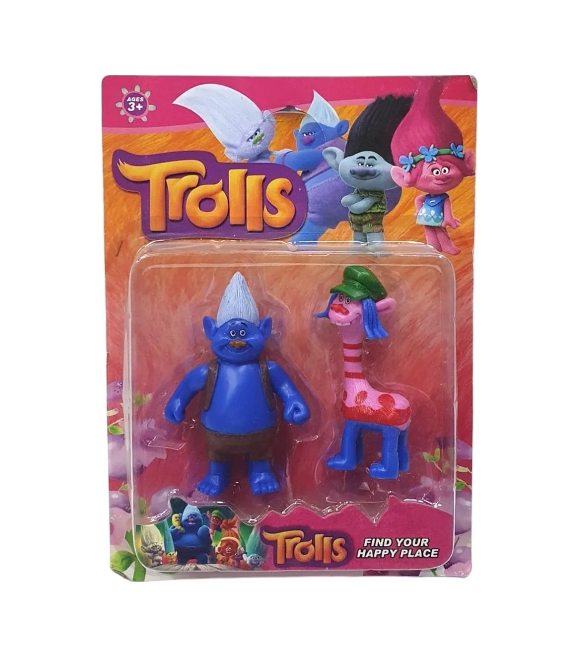 Trolls Yağmur Ormanı Şans Bebekleri 2 Li Figür - Tbg256562 Lisinya