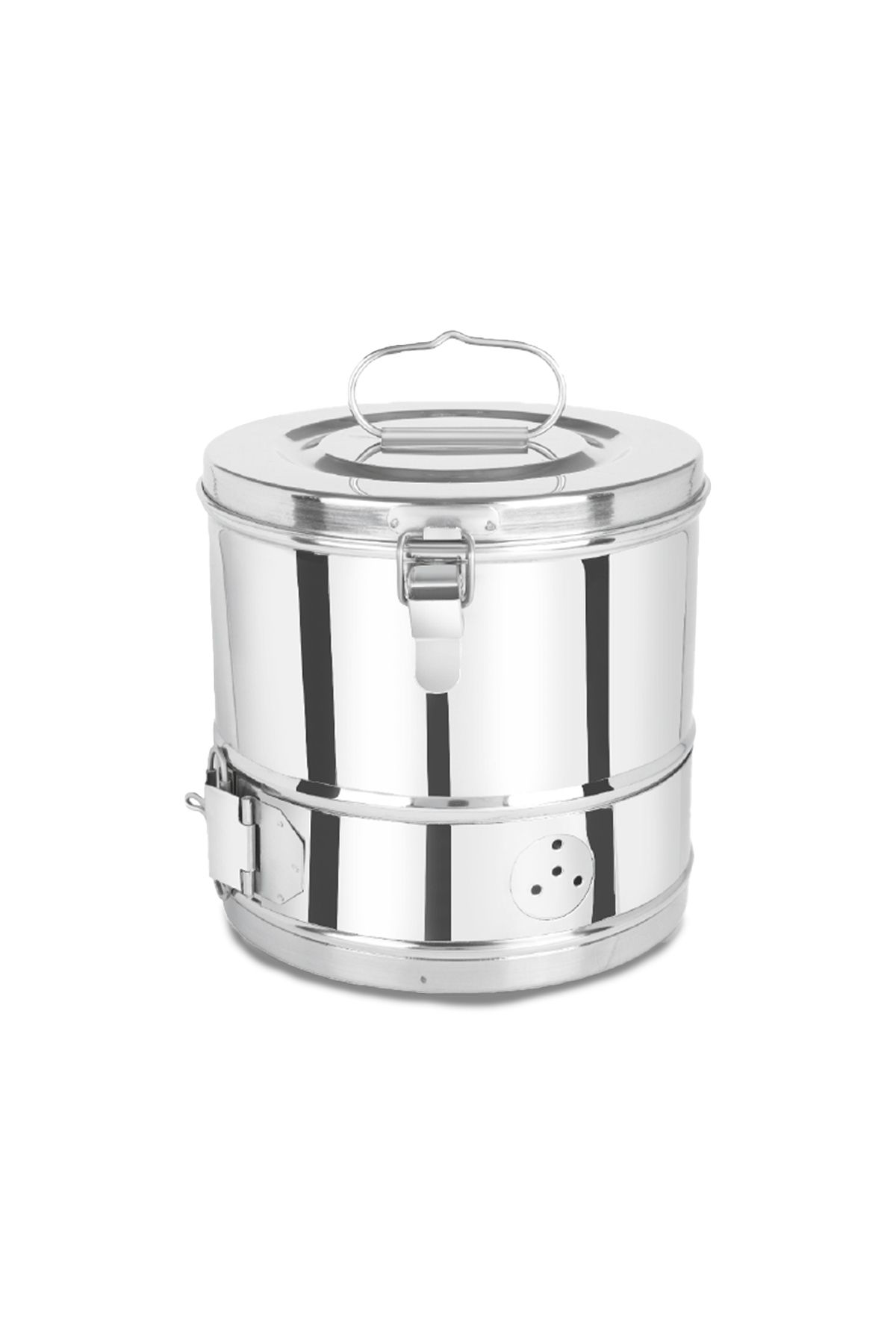 Vzn Tromel 19X19cm Paslanmaz Çelik