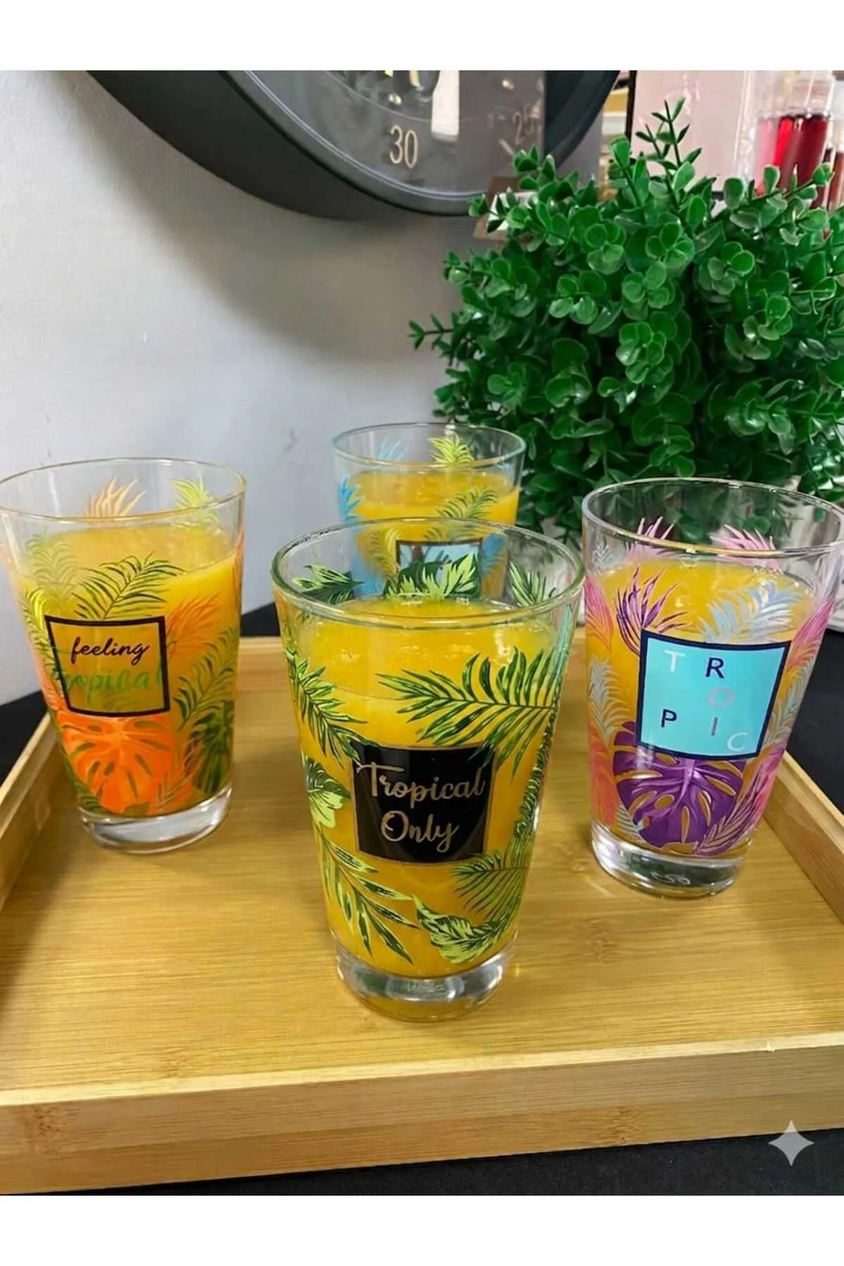 Tropic - 4'lü Meşrubat Bardağı 395 ml - B1948 Tropic - 4'lü Meşrubat Bardağı 395 ml - B1948
