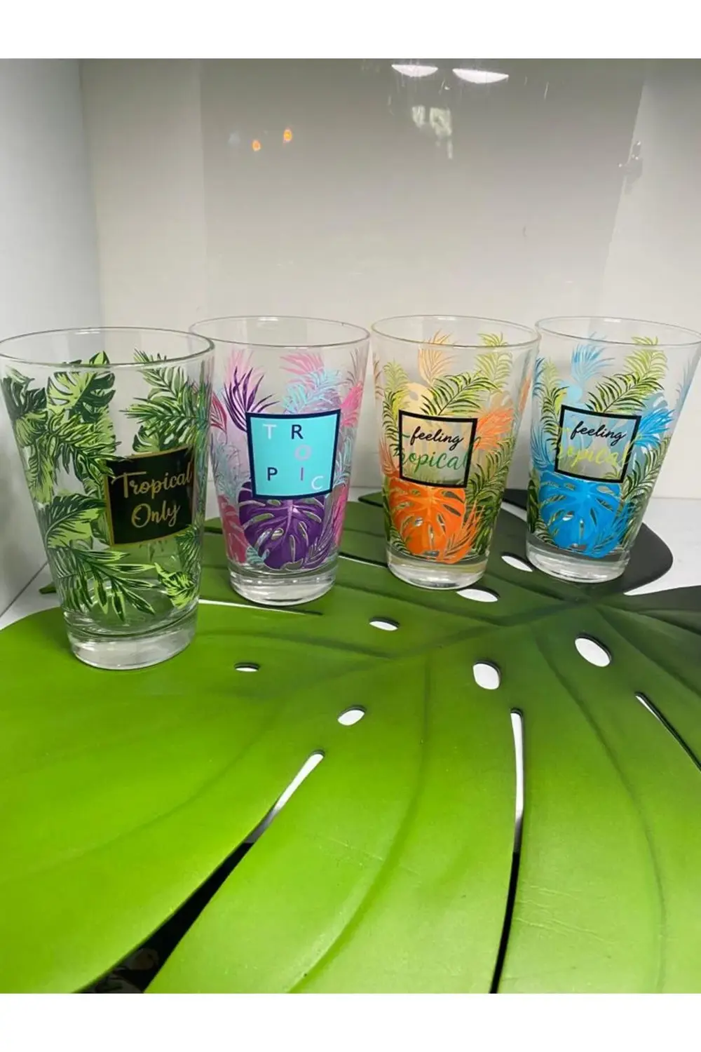 Tropic - 4'lü Meşrubat Bardağı 395 ml - B1948