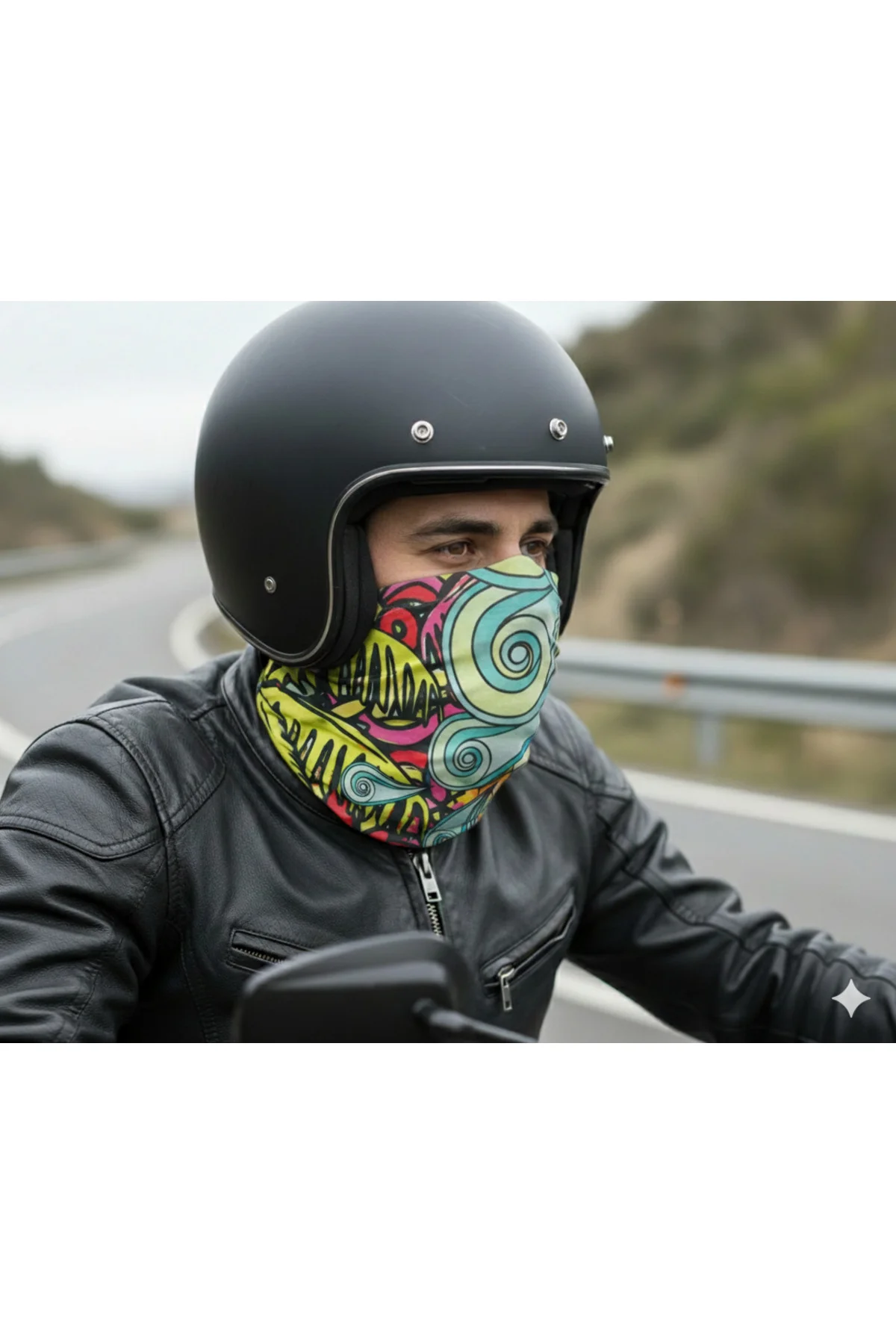 TROPİC Unisex Motorcu Buff Outdoor Bandana– Rüzgâr, Toz ve Soğuğa