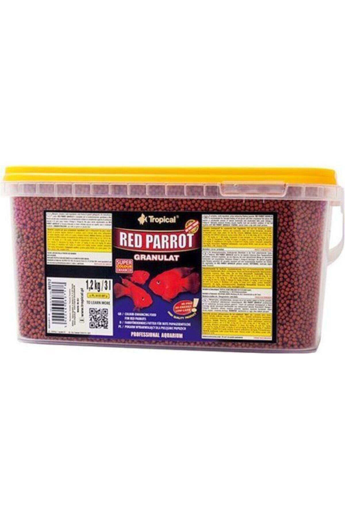 Tropıcal Red Parrot Granulat 100 Gr