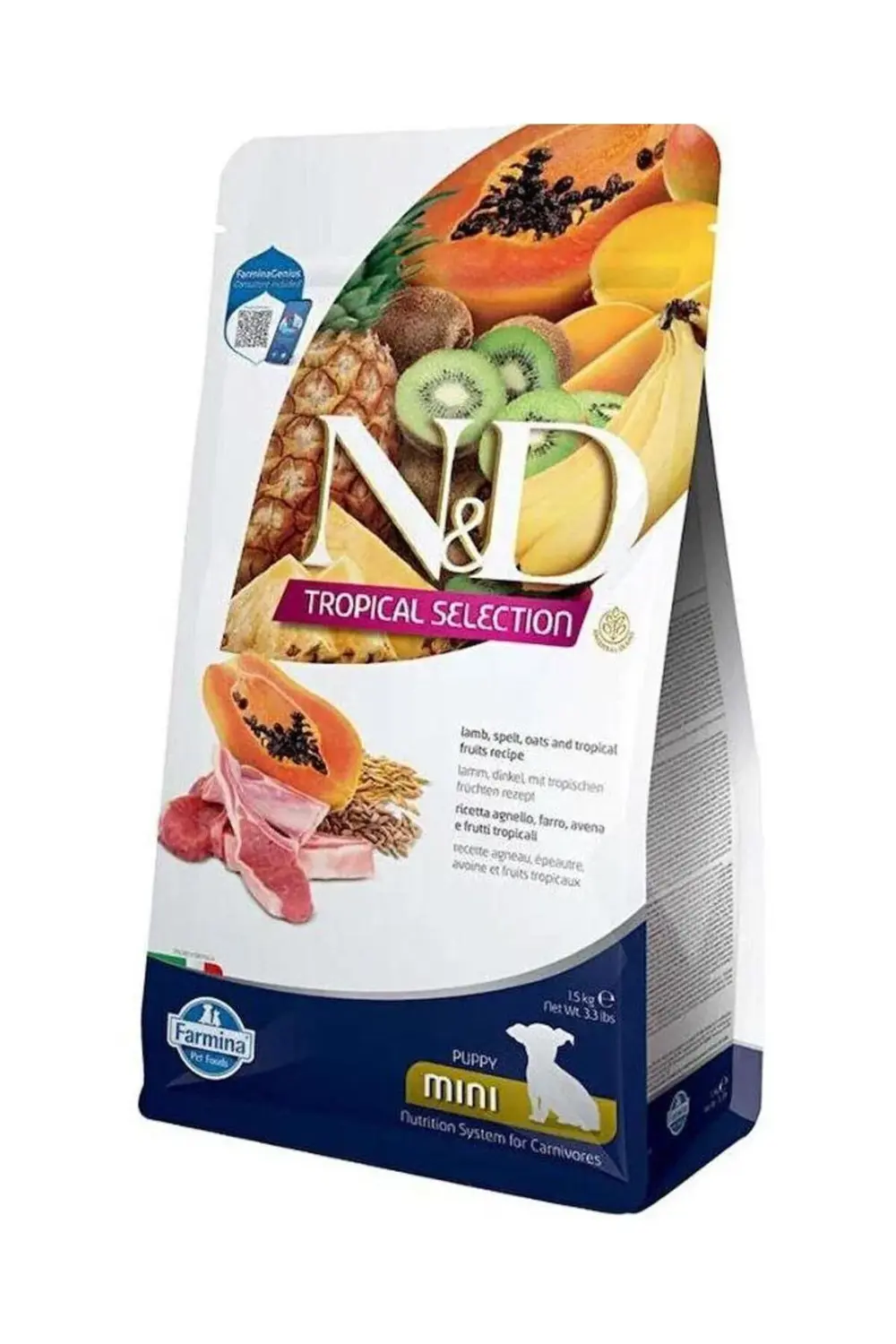 Tropical Selection Kuzu Etli Mini Irk Yavru Köpek Maması 1,5kg