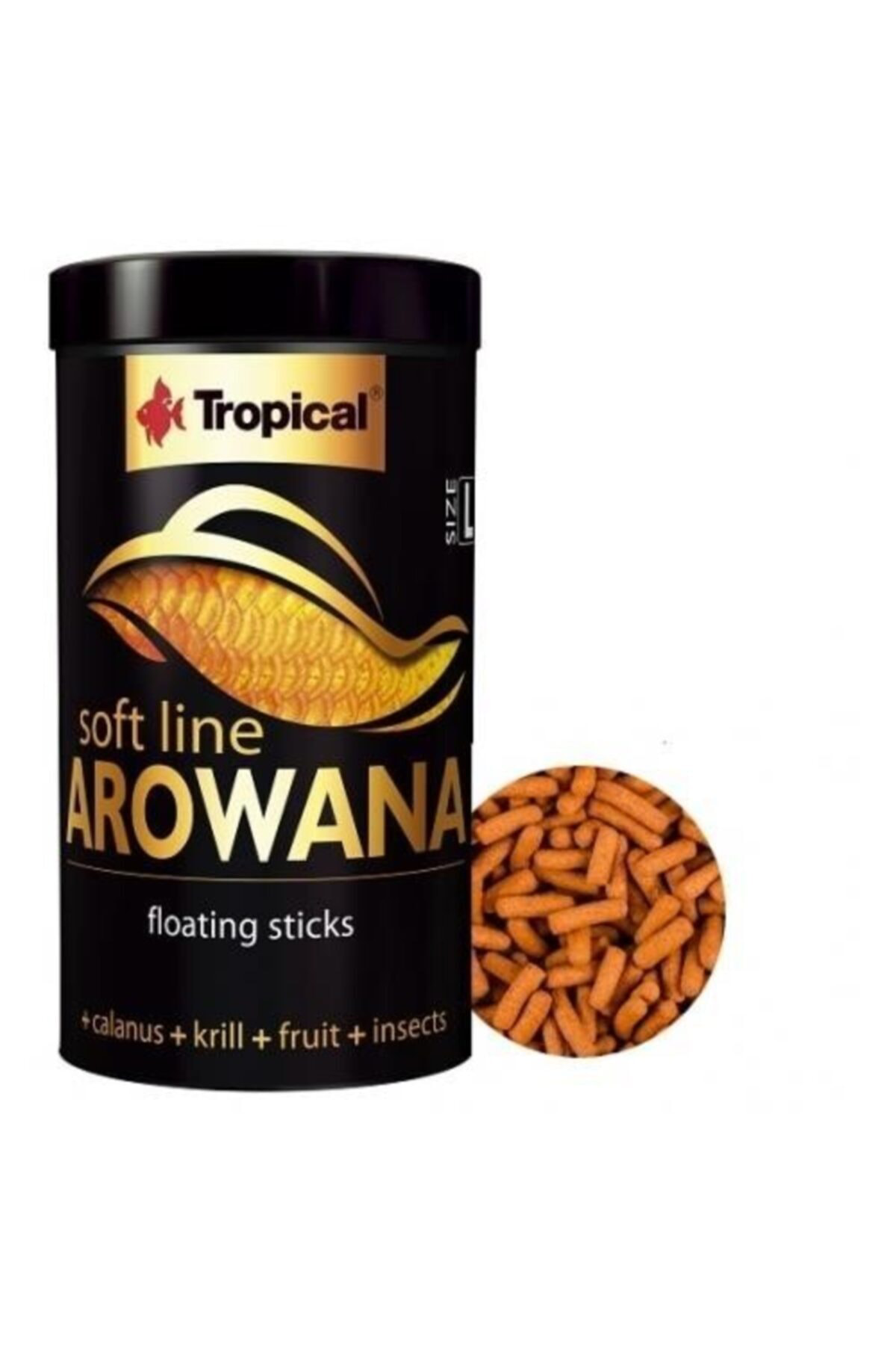 TROPİCAL SOFT LINE AROWANA SIZE L 250ML/80GR