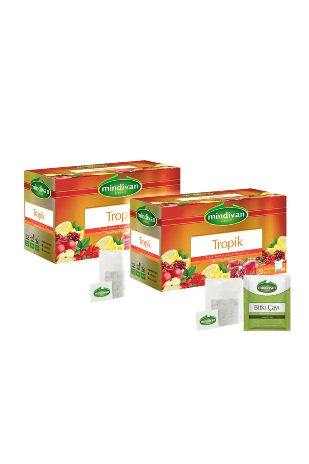 Tropik Orman Meyveli Çayı 20'li Bitki Çayı X 2 Adet