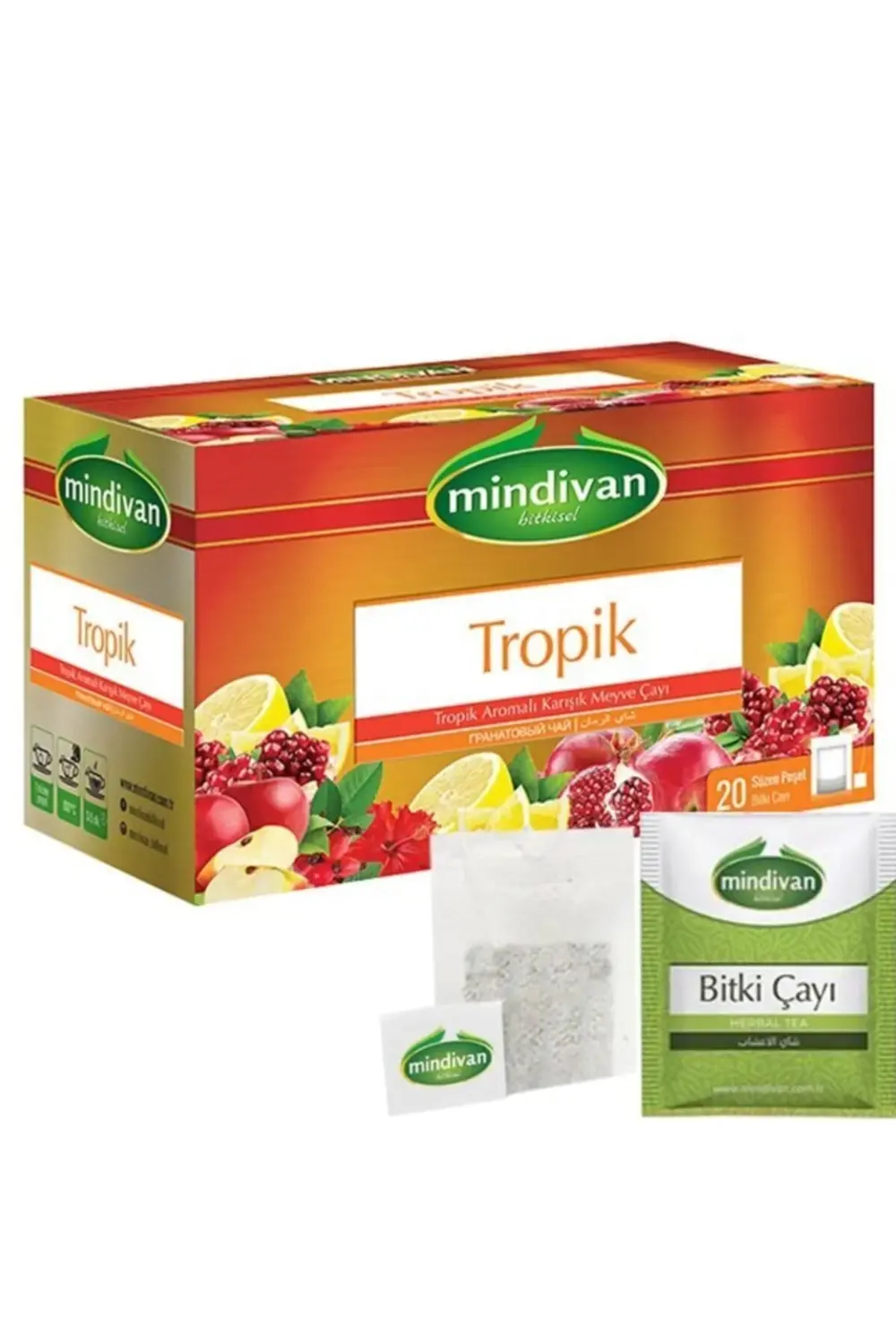 Tropik Orman Meyveli Çayı 20'li Bitki Çayı