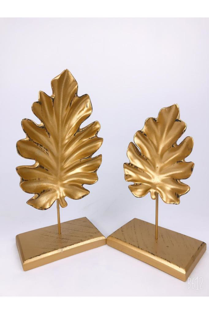 Tropikal 2 Li Kaideli Yaprak Gold Renk (polyester)