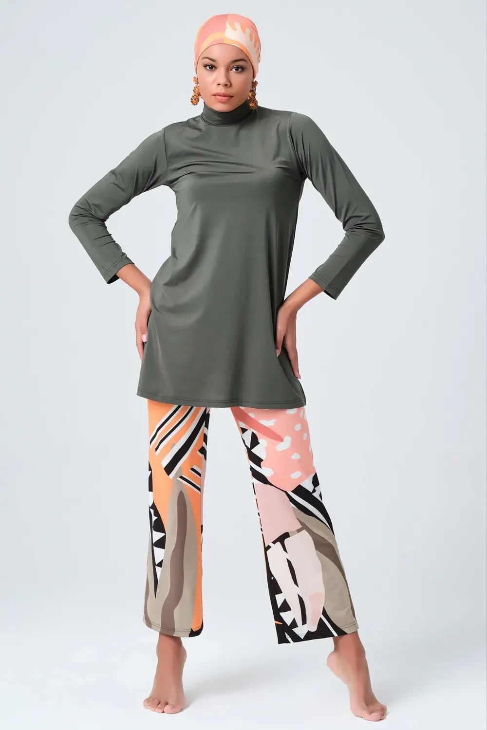 Tropikal Tesettür Mayo