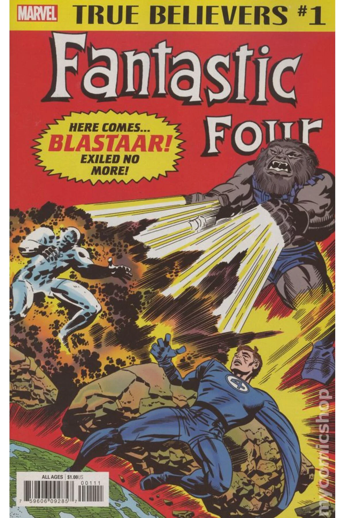 True Believers Fantastic Four Blastaar #1 (ingilizce)