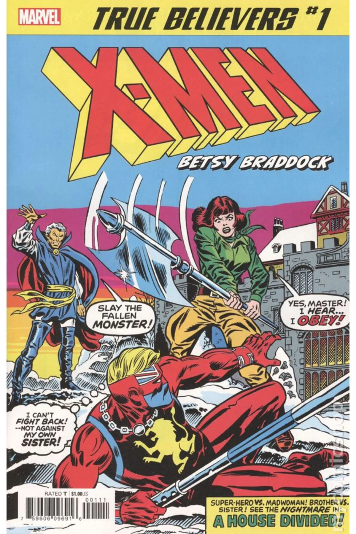 True Believers X-Men Betsy Braddock #1 (ingilizce)