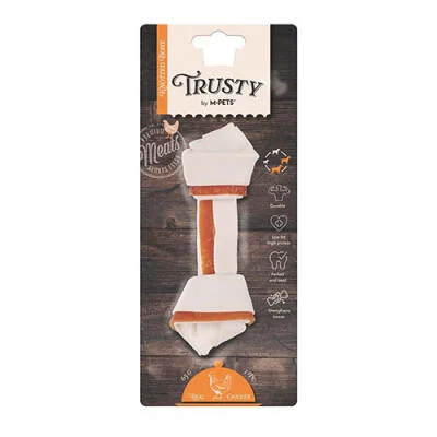 Trusty Tavuklu Düğümlü Kemik Köpek Ödülü 65 Gr 15,3 Cm Trusty Tavuklu Düğümlü Kemik Köpek Ödülü 65 Gr 15,3 Cm