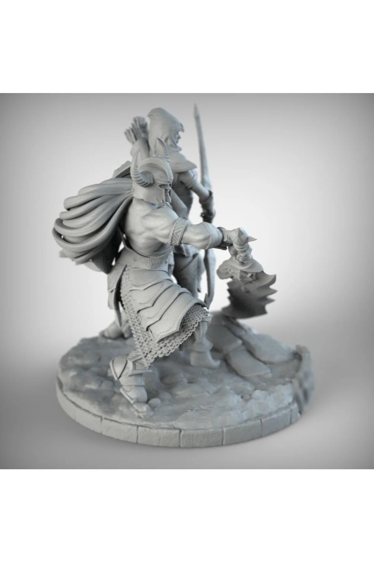 Tryndamere & Ashe Şampiyon Büyük Boy Biblo Tryndamere & Ashe Şampiyon Büyük Boy Biblo