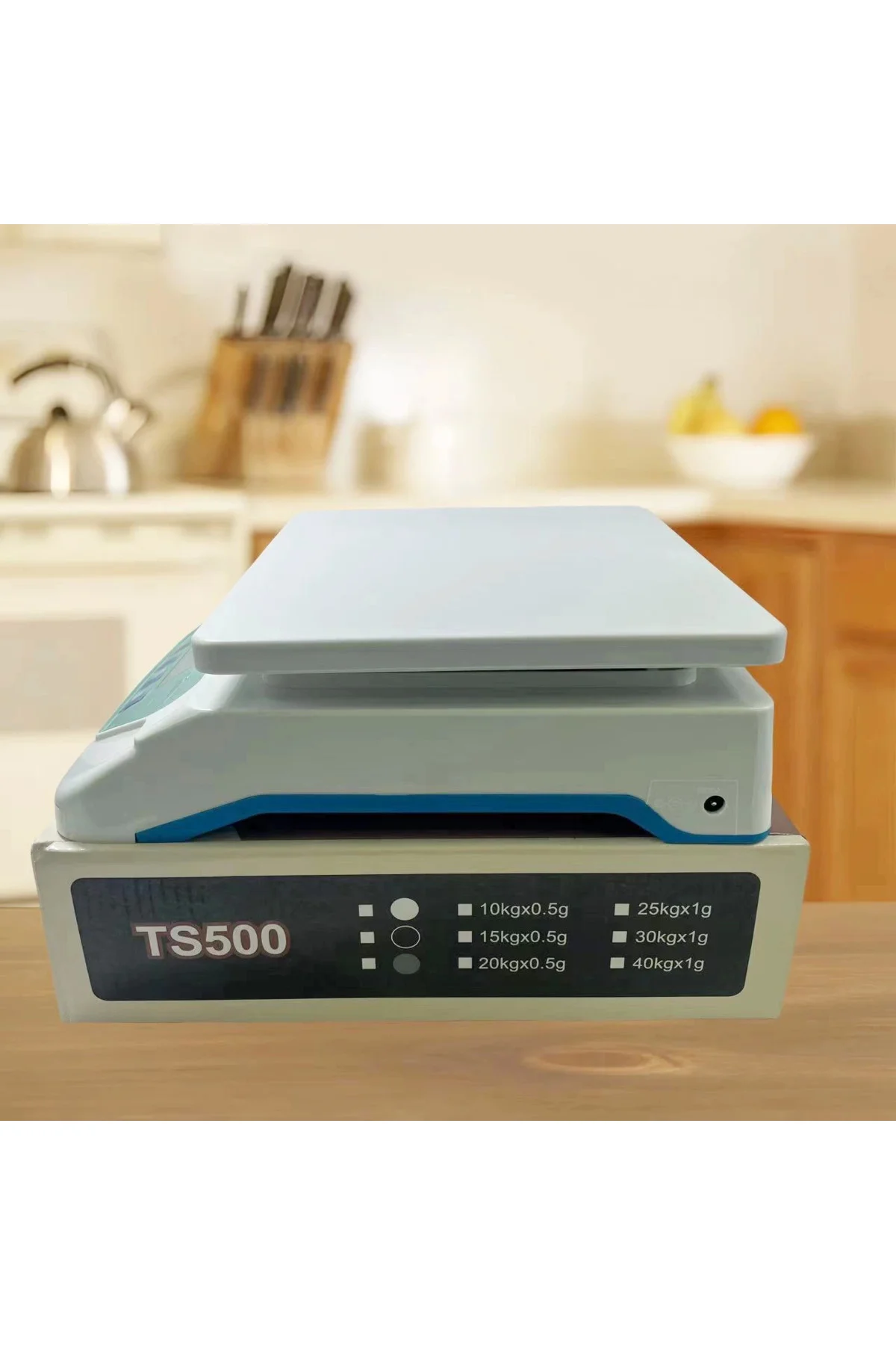 TS-500 Dijital Terazi - LCD Ekran, Dara Alma, Sayım Fonksiyonlu, 