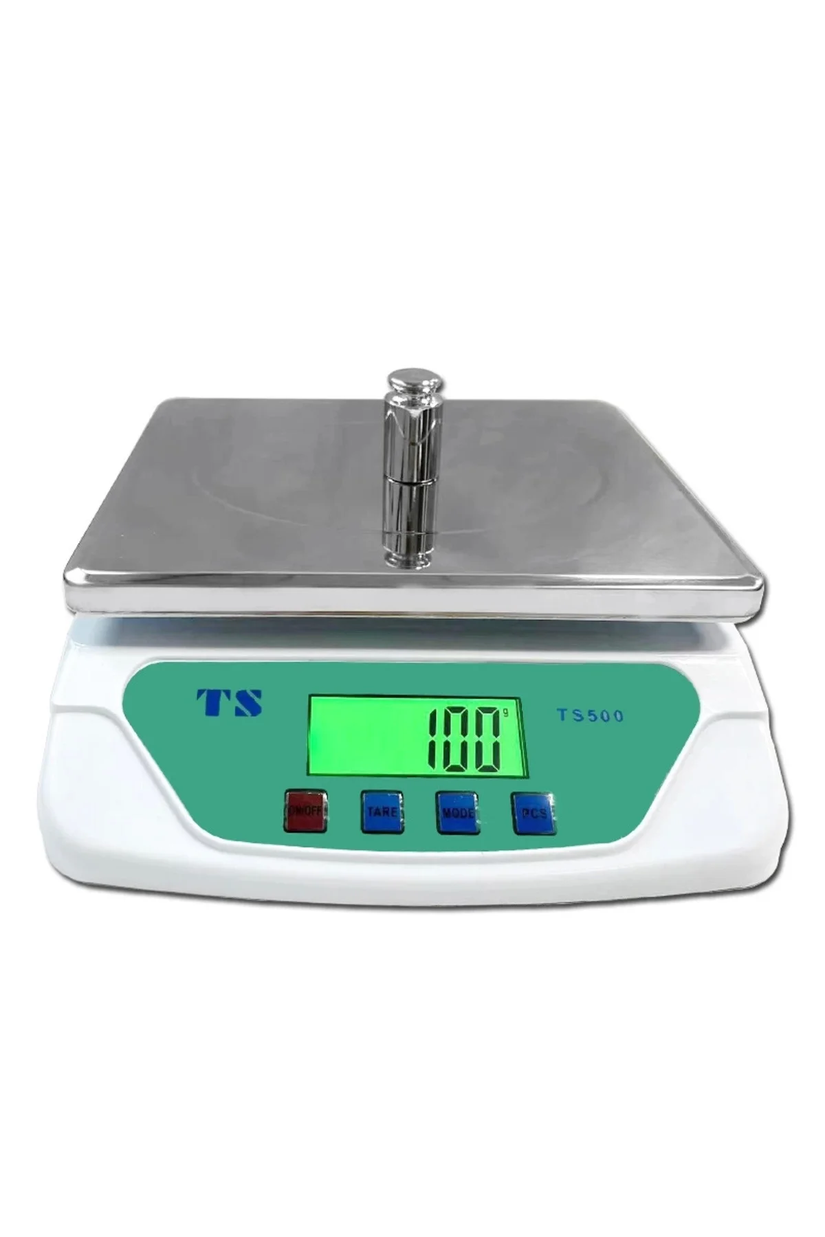 TS-500 Dijital Terazi - LCD Ekran, Dara Alma, Sayım Fonksiyonlu, 