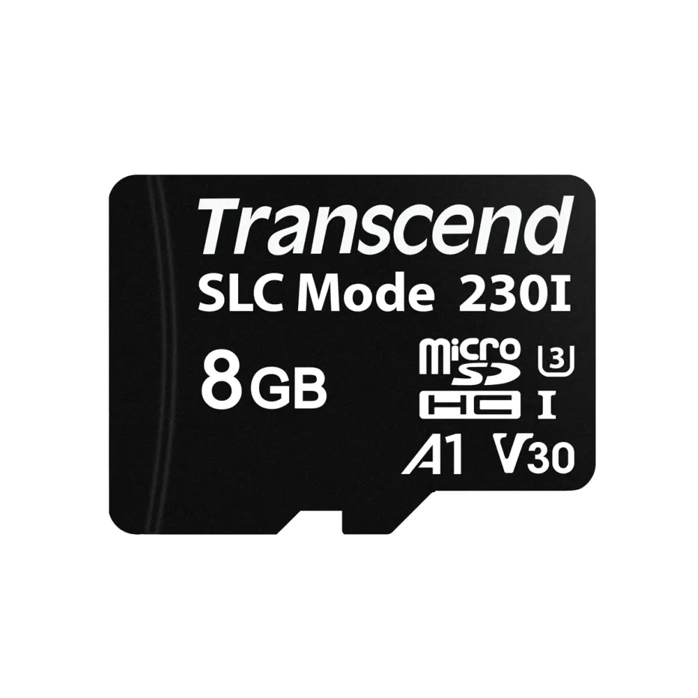 TS8GUSD230I 8GB Industrial Temp SDHC microSD Hafıza Kartı
