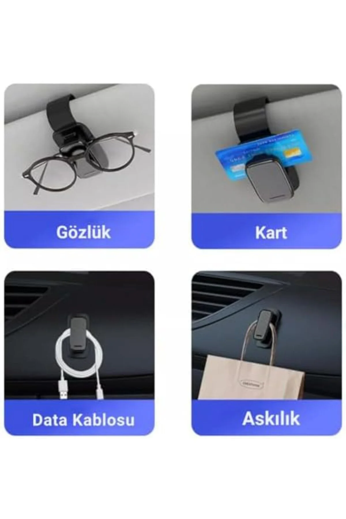 tsnshop polham mobile Premium 3M Bantlı Mandallı Araç İçi Gözlük tsnshop polham mobile Premium 3M Bantlı Mandallı Araç İçi Gözlük