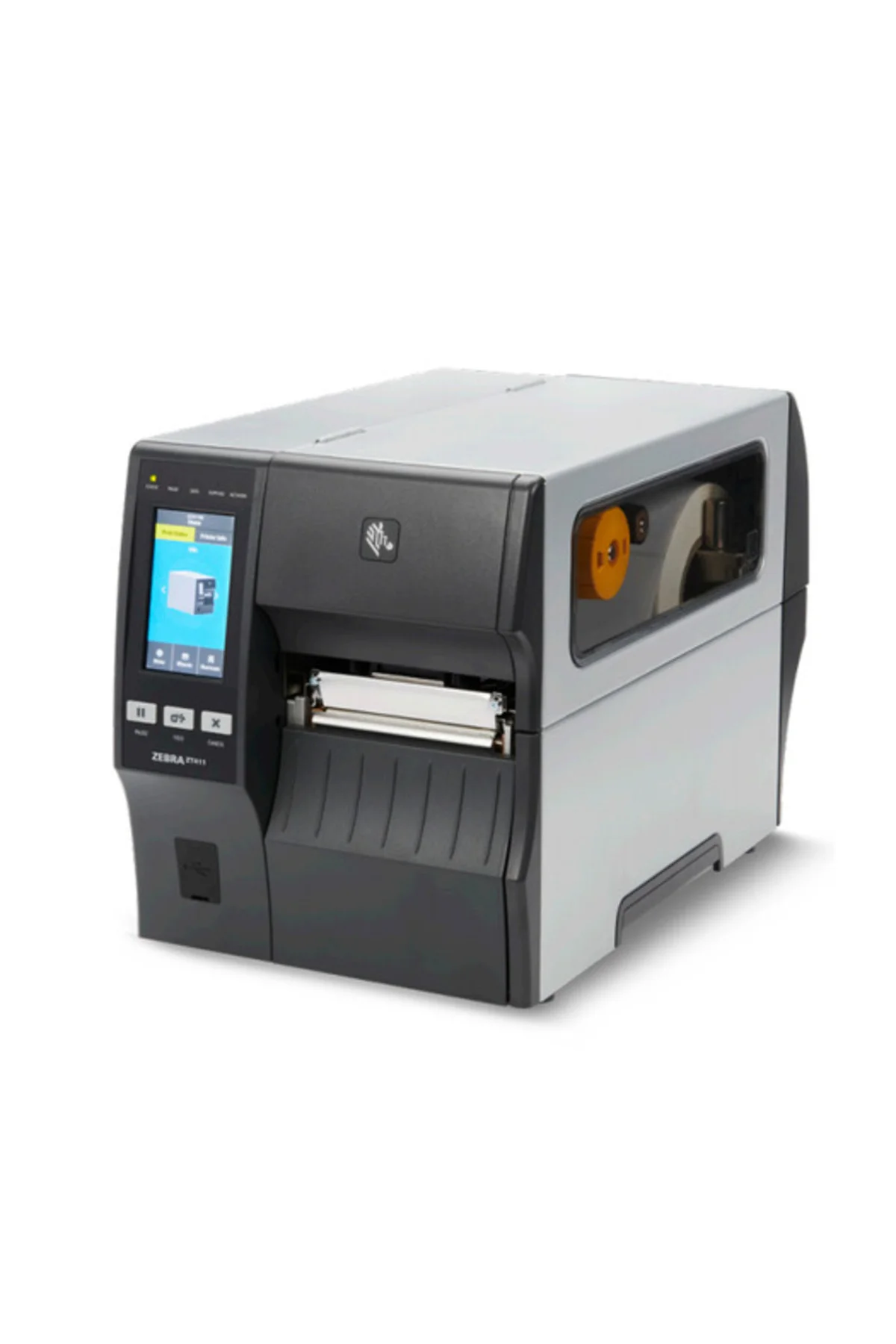 TT Printer ZT411; 4", 203 dpi, Euro and UK cord, Serial, USB