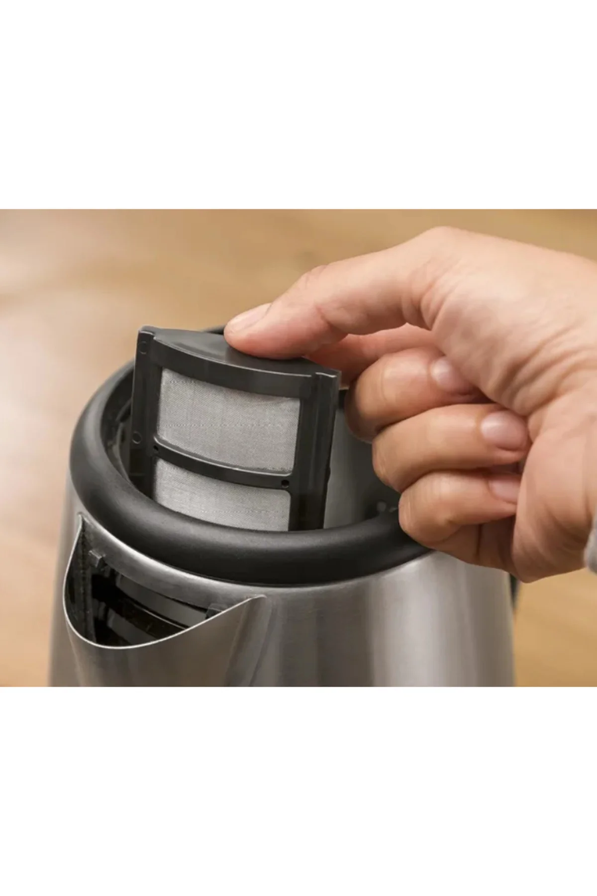 TTA5603 Paslanmaz Çelik Çay Makinesi Cam Demlikli Tea Maker