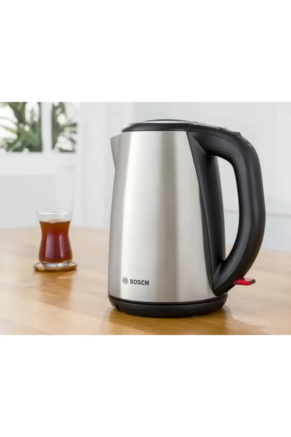 TTA5603 Paslanmaz Çelik Çay Makinesi Cam Demlikli Tea Maker