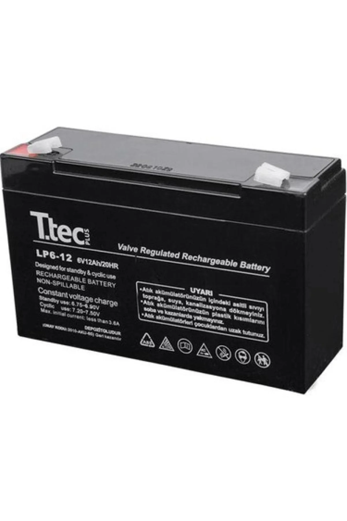 Ttec 6V 12 Ah Kuru Bakımsız Akü Ttec 6V 12 Ah Kuru Bakımsız Akü