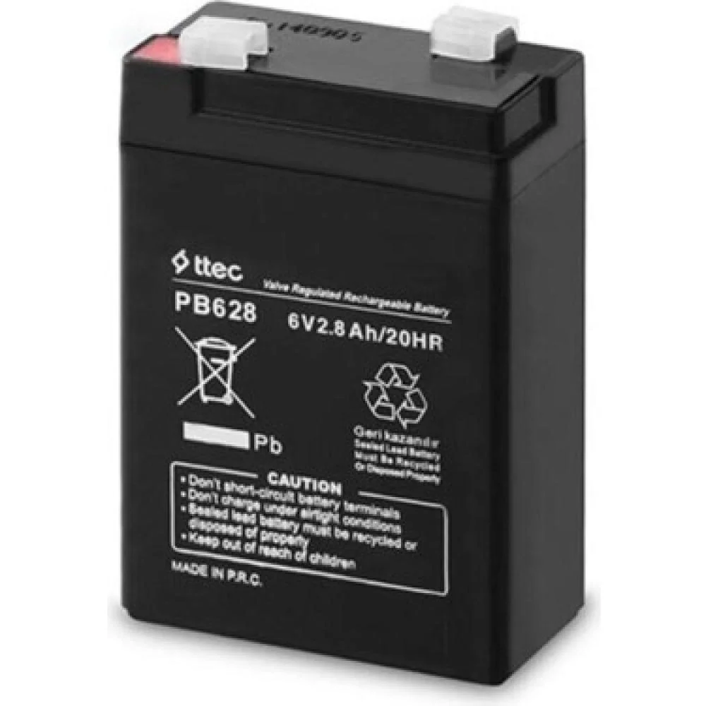 Ttec 6v 2.8 Ah Kuru Bakımsız Akü Ttec 6v 2.8 Ah Kuru Bakımsız Akü