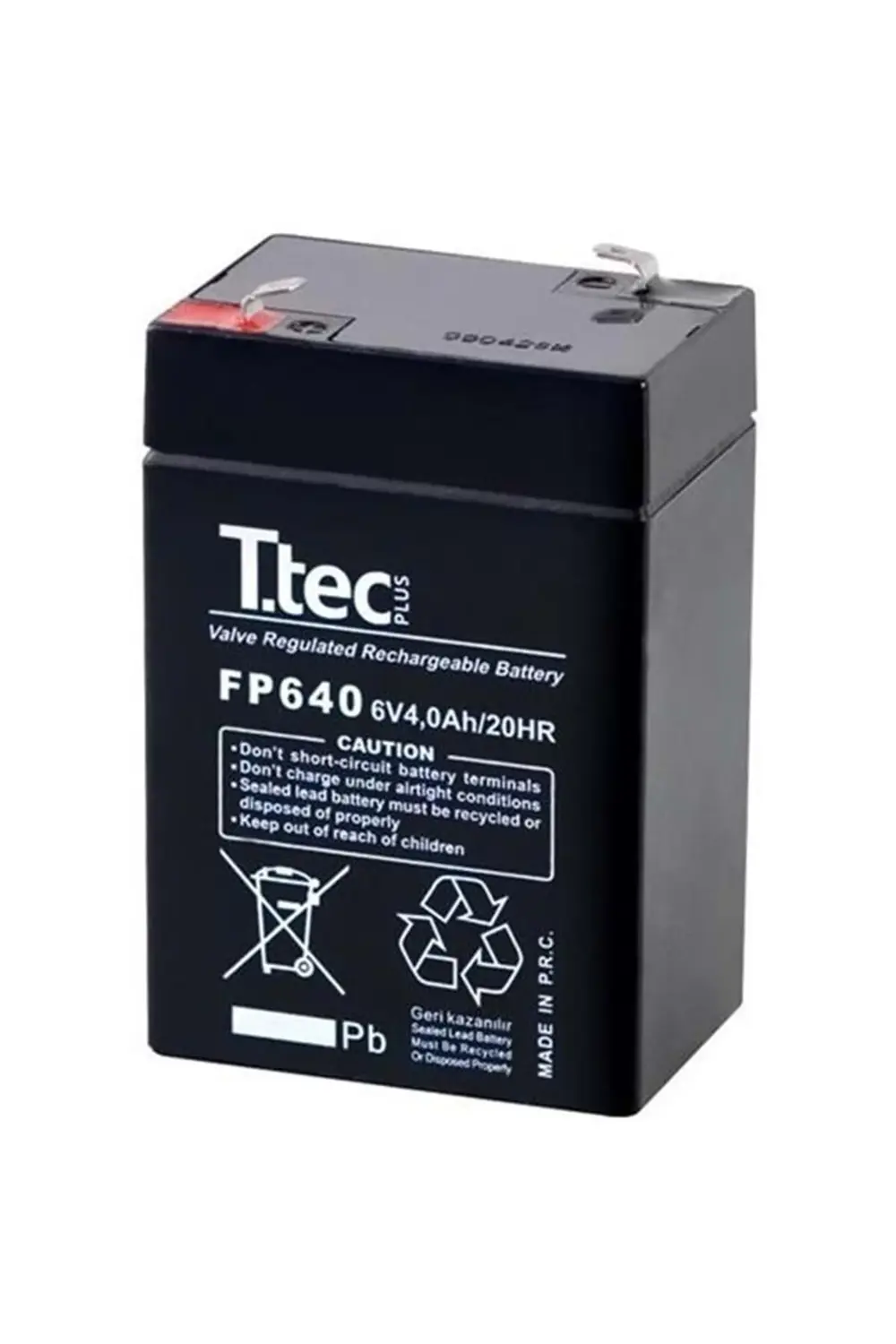 TTEC 6V4AH/20HR AKÜ