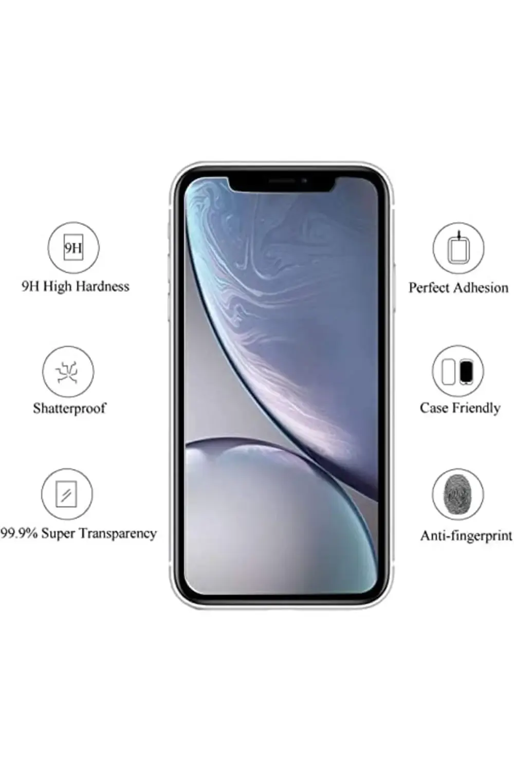 TTKShop 11 Pro/iPhone X ve Xs Uyumlu Ekran Koruyucu, iPhone 11 Pr