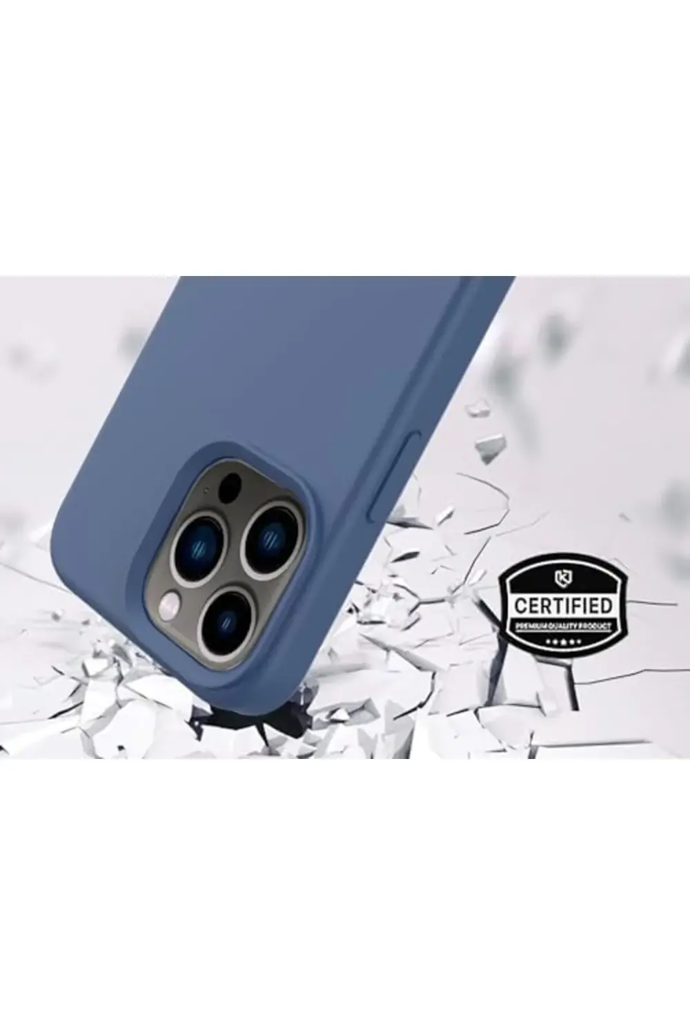TTKShop 15 Pro Uyumlu içi Kadife Lansman Liquid Silicone kılıf Şo
