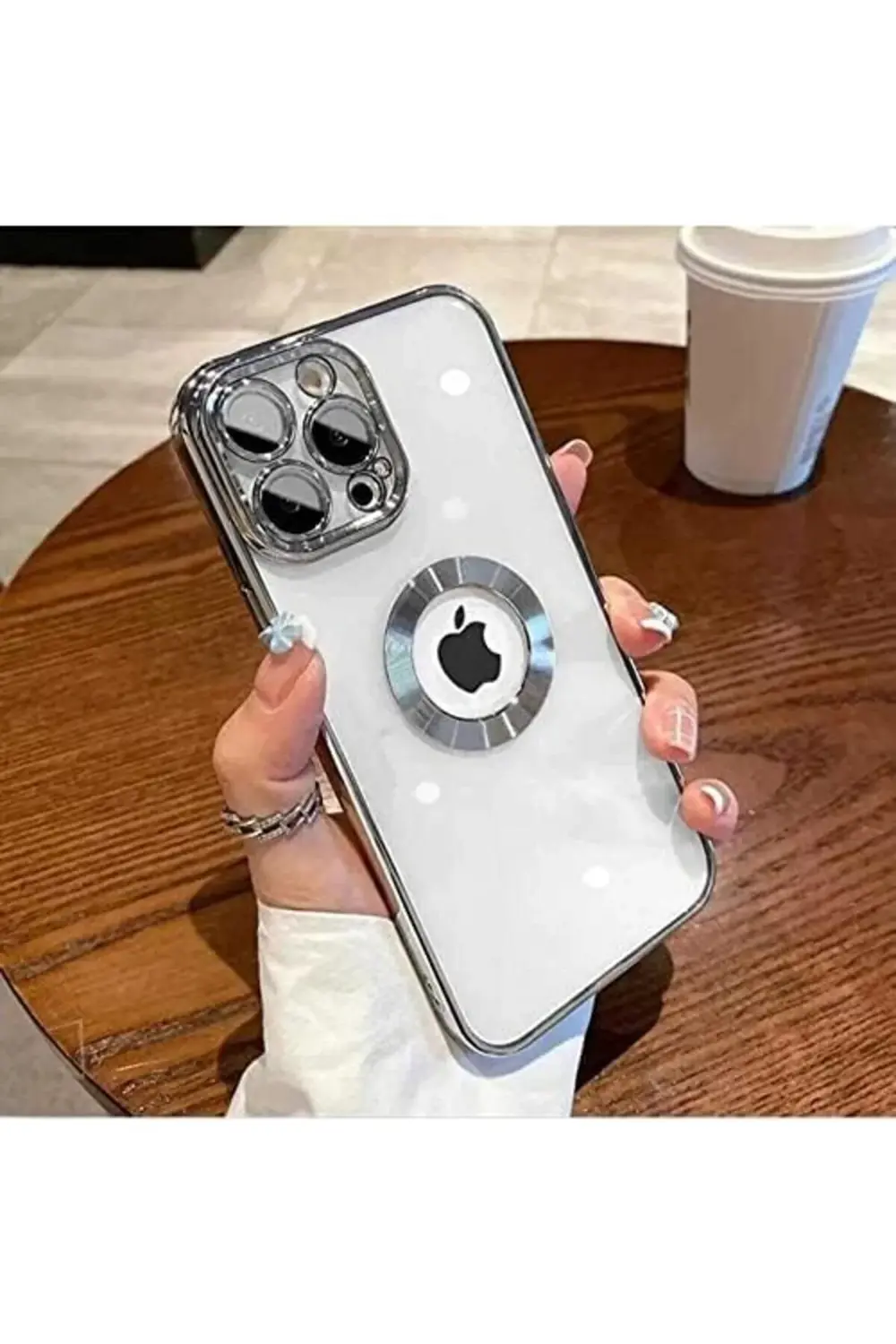TTKShop aks iPhone 13 pro Max uyumlu lens korumalı lazer kılıf gü