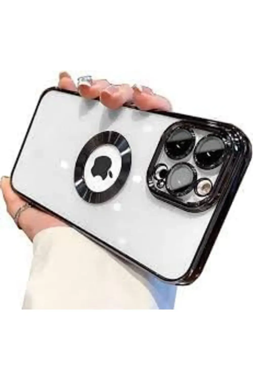 TTKShop aks iPhone 14 pro max uyumlu lens korumalı lazer kılıf si