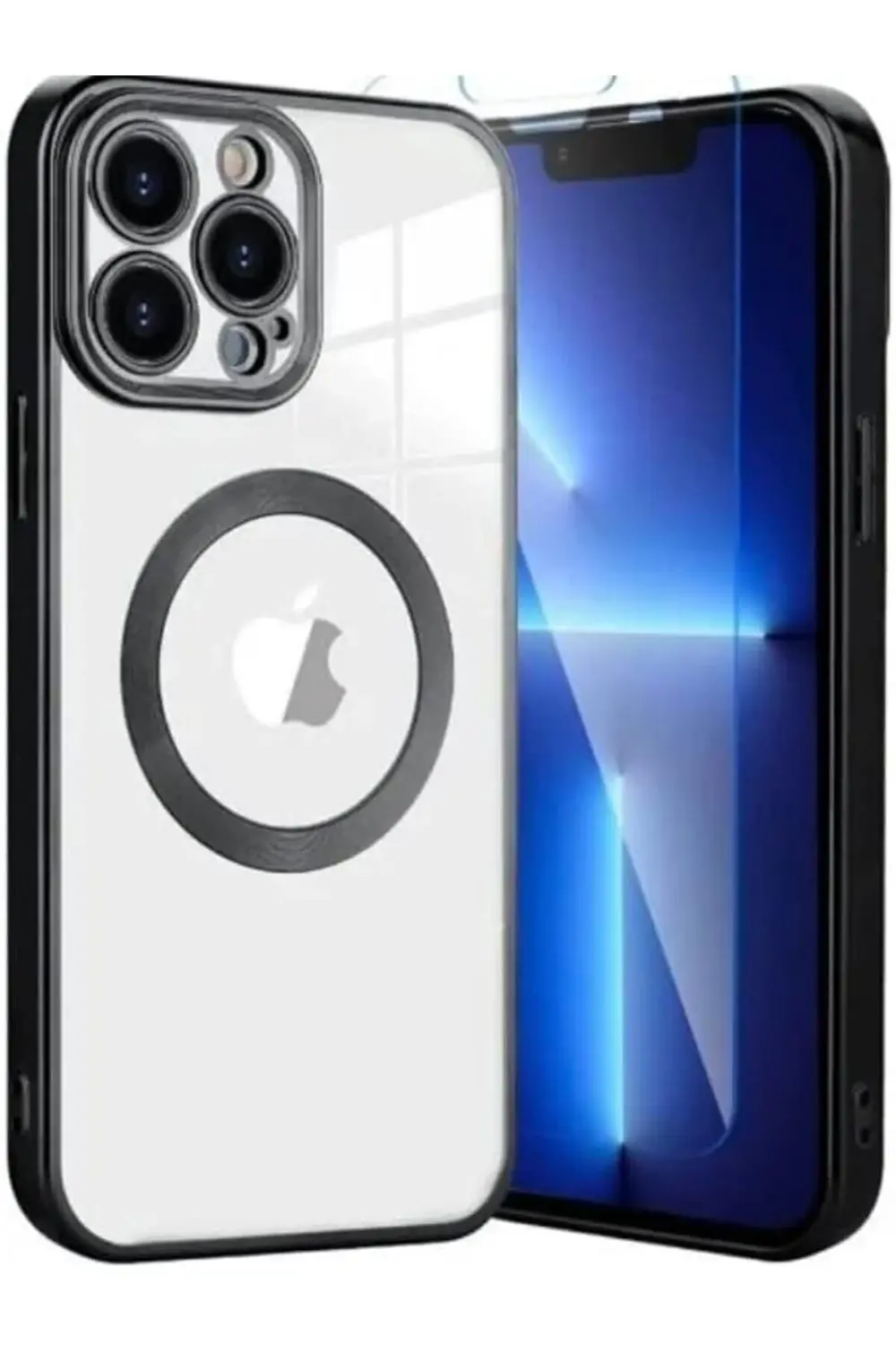 TTKShop aks iPhone 14 pro max uyumlu lens korumalı lazer kılıf si